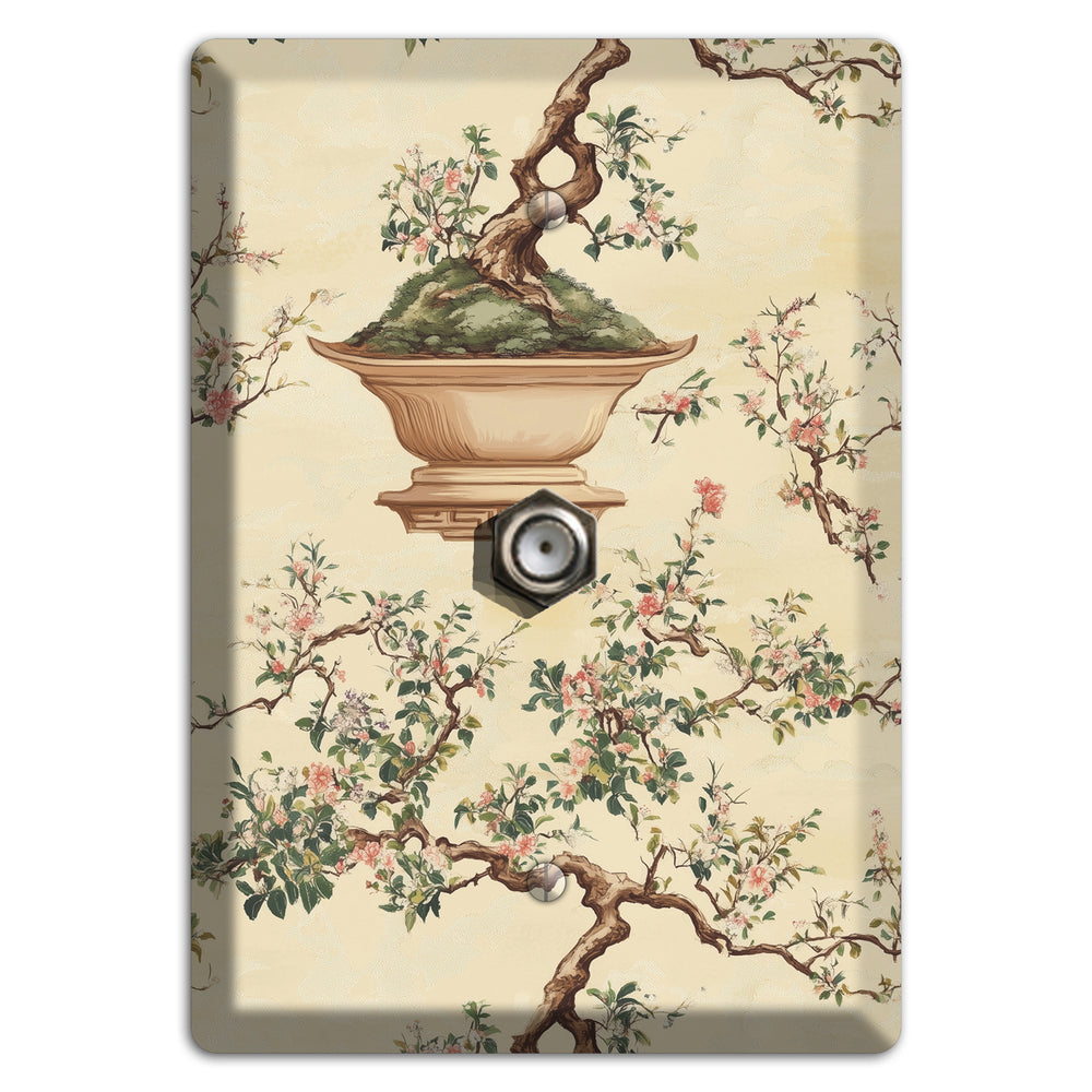 Bonsai & Blossom Cable Wallplate