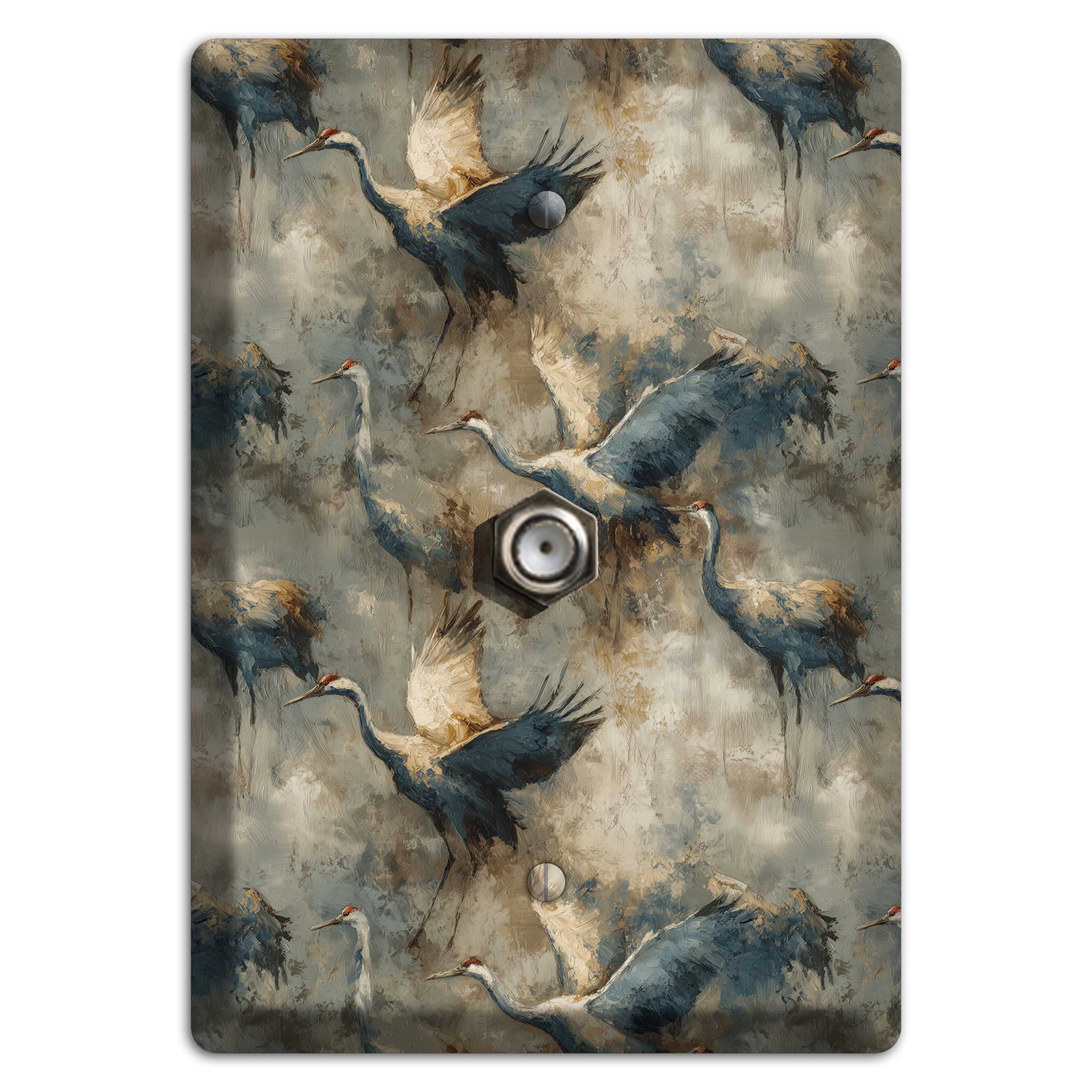 Slate Crane Migration Cable Wallplate
