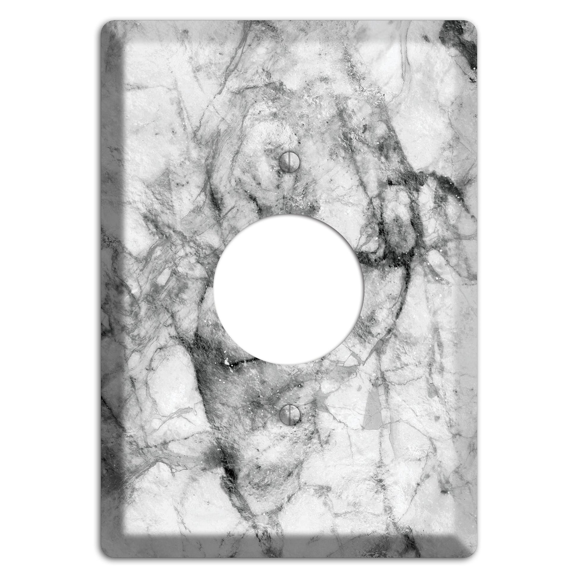 Alto Marble Single Receptacle Wallplate