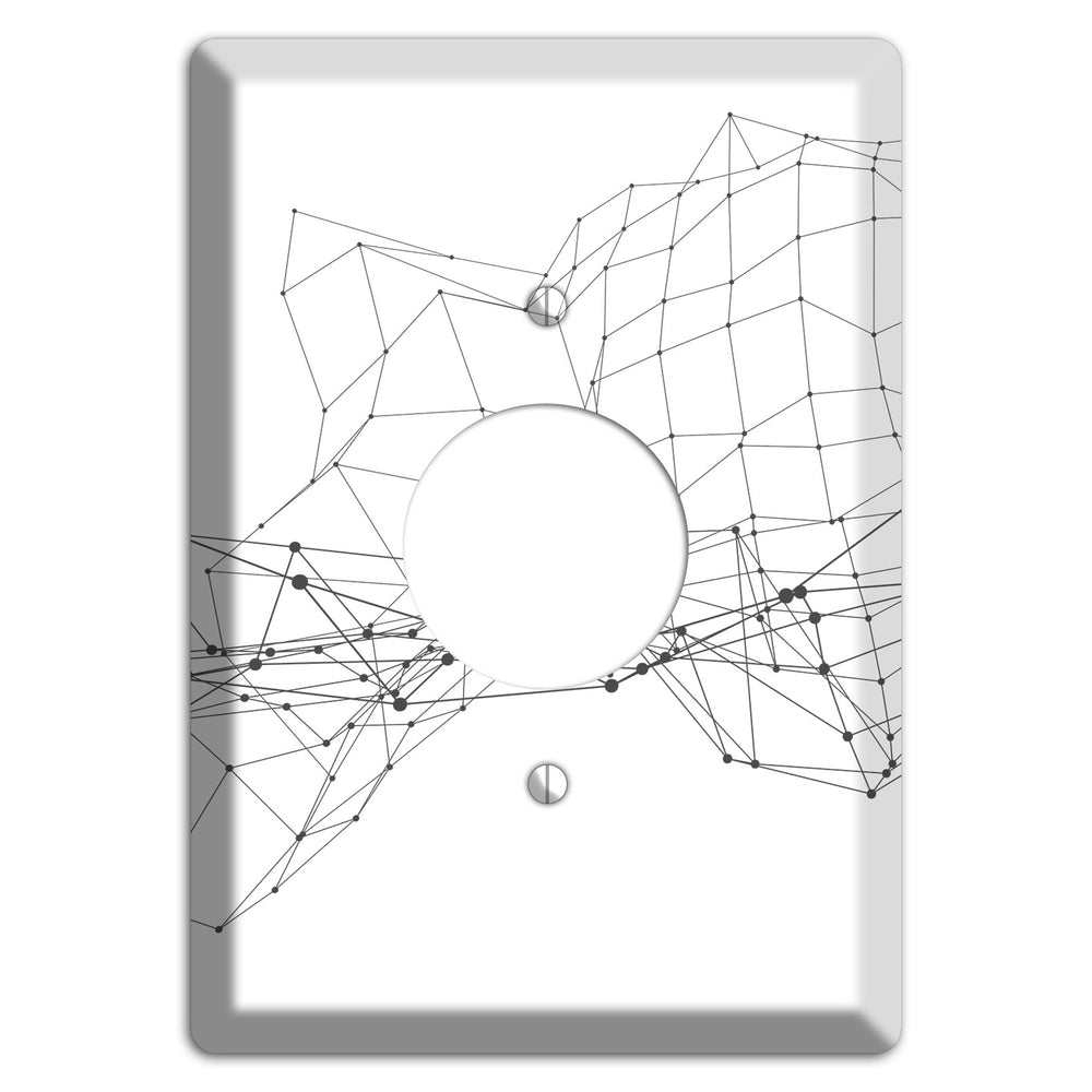 Signal Fault Horizon Single Receptacle Wallplate