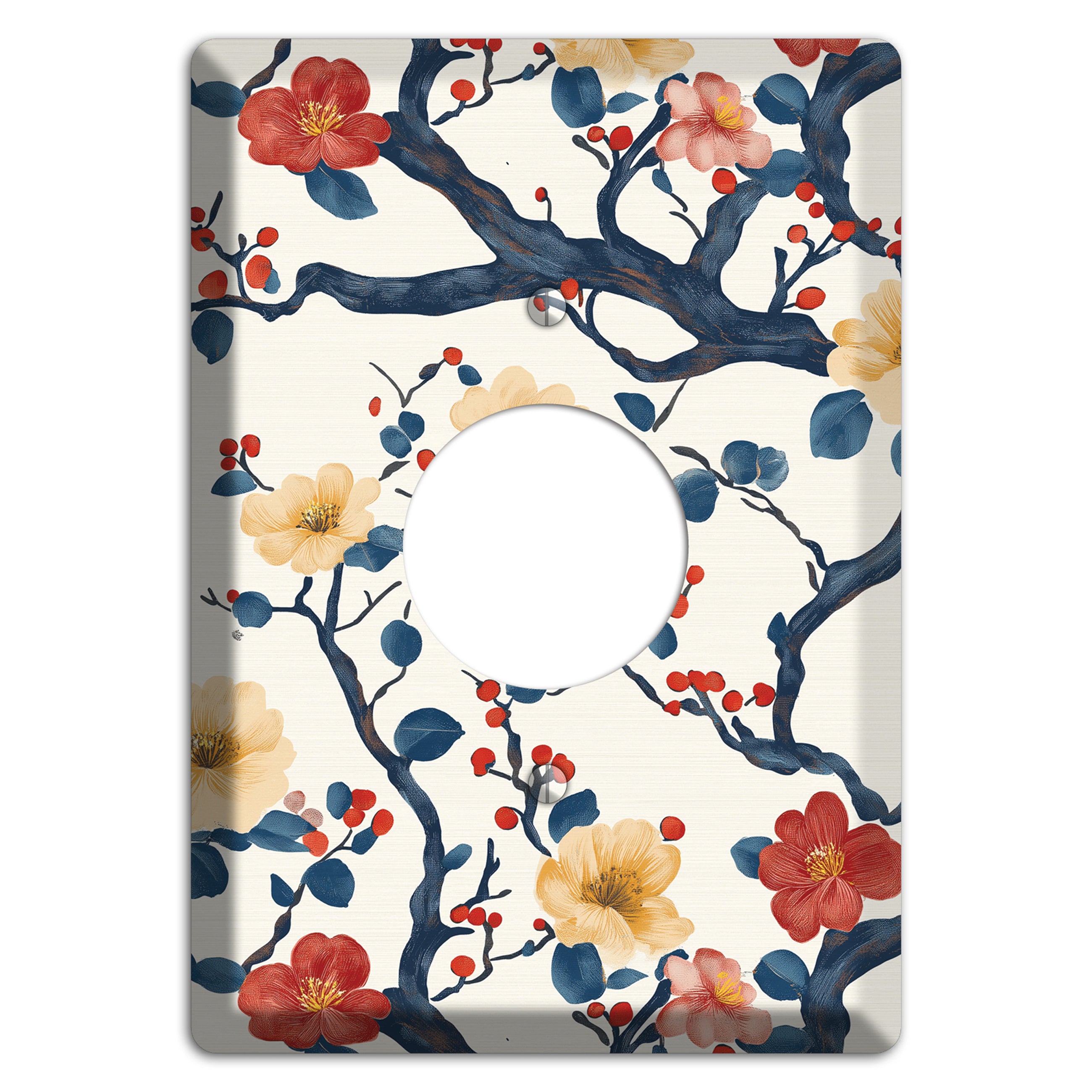 Berry Branch Reverie Single Receptacle Wallplate