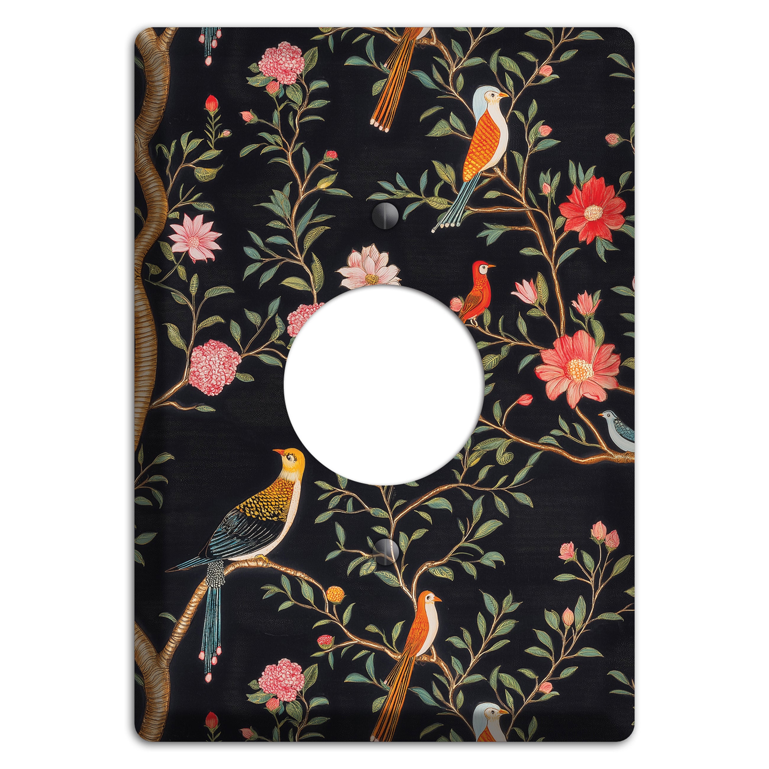 Garden After Dusk Single Receptacle Wallplate