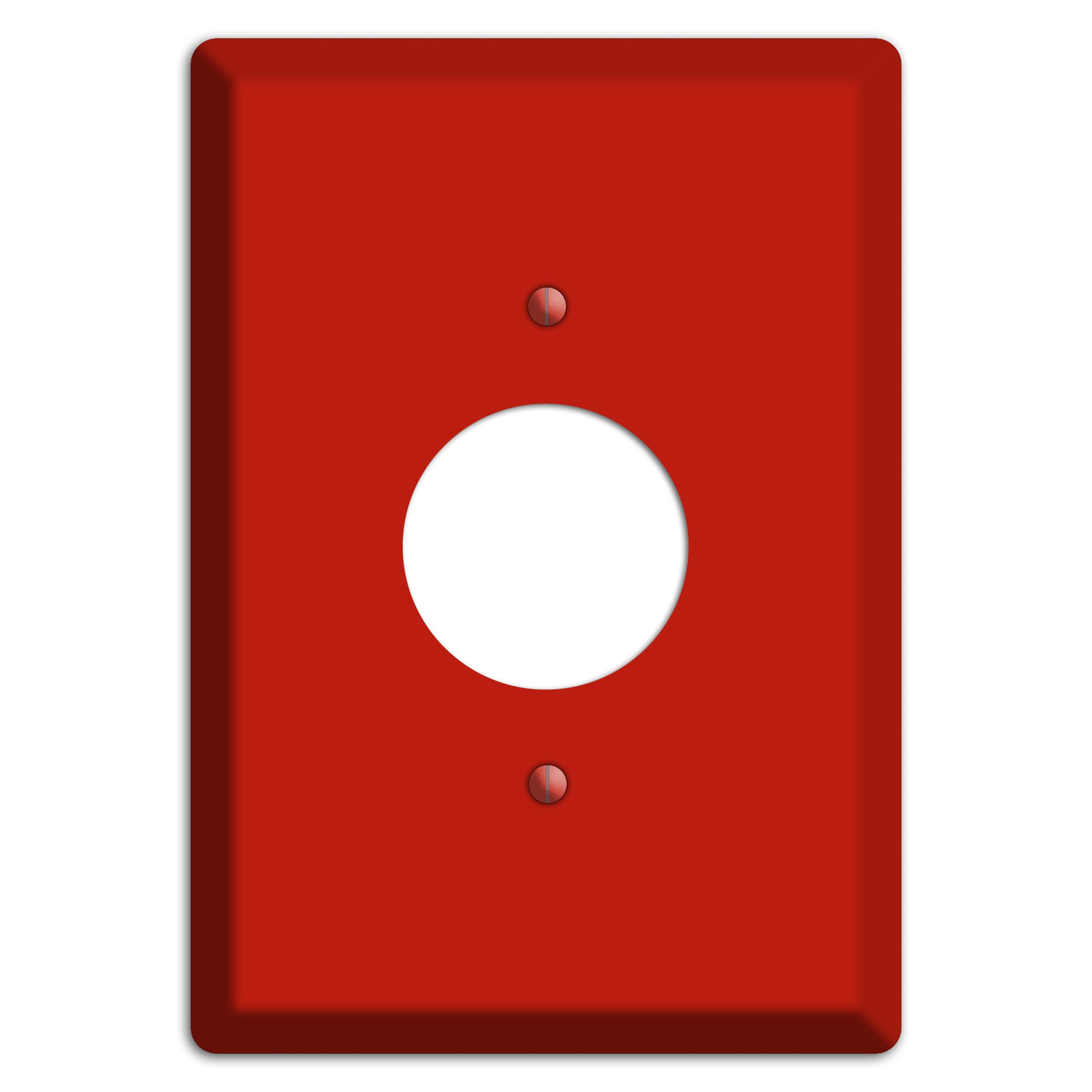 Baxter Simply Red Single Receptacle Wallplate