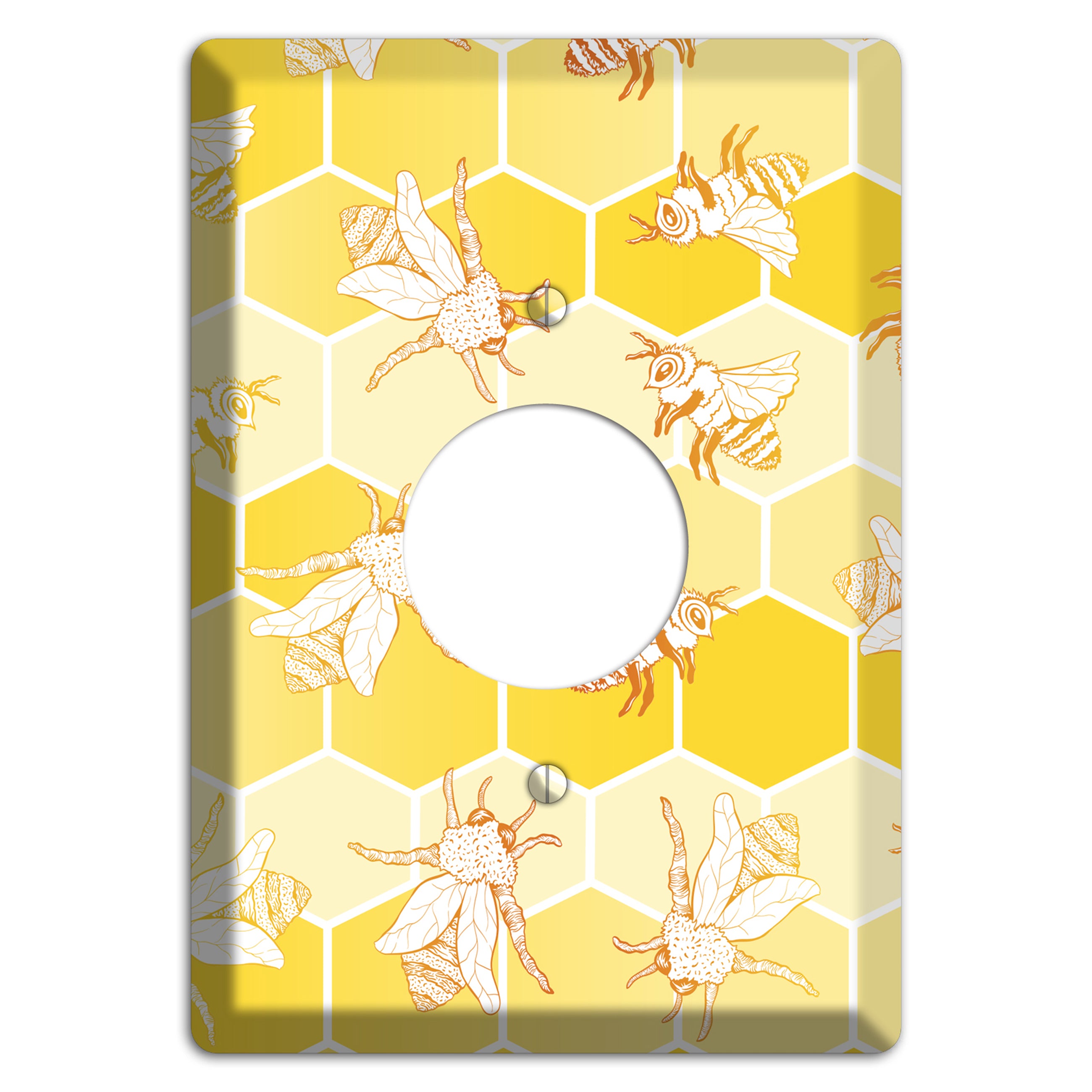 Hive & Flutter Single Receptacle Wallplate