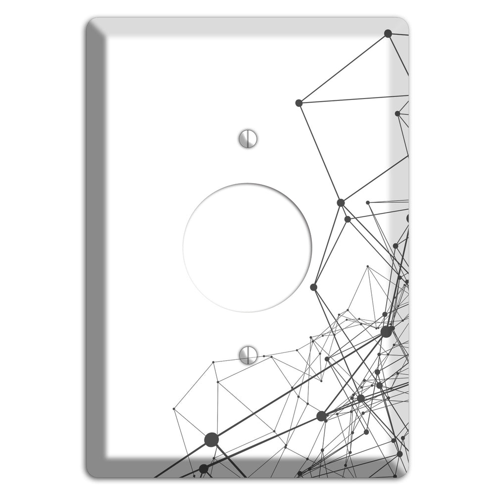 Threadwork Constellation Single Receptacle Wallplate