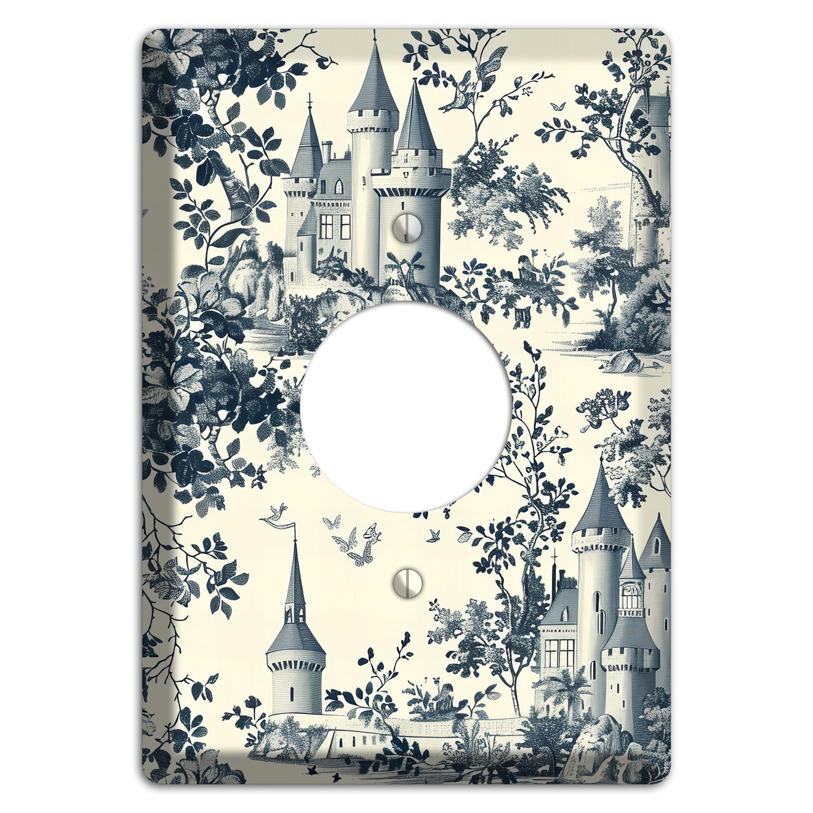 Castle & Crown Single Receptacle Wallplate