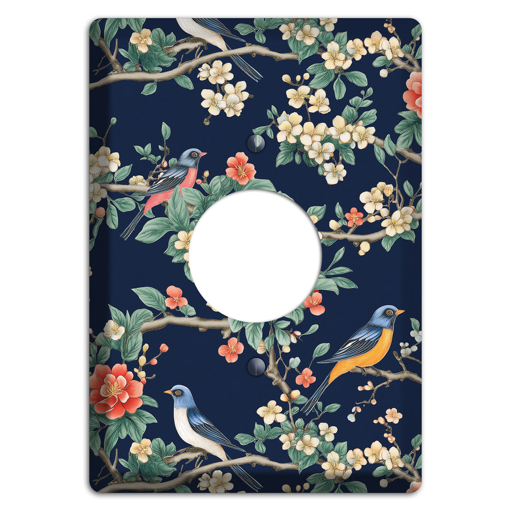 Songbirds & Blossoms Single Receptacle Wallplate