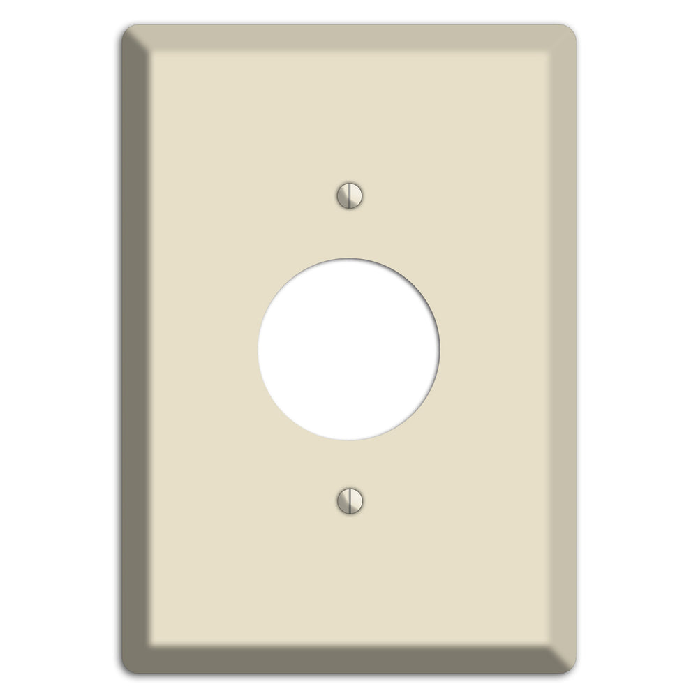 Baxter Ivory Cream Single Receptacle Wallplate