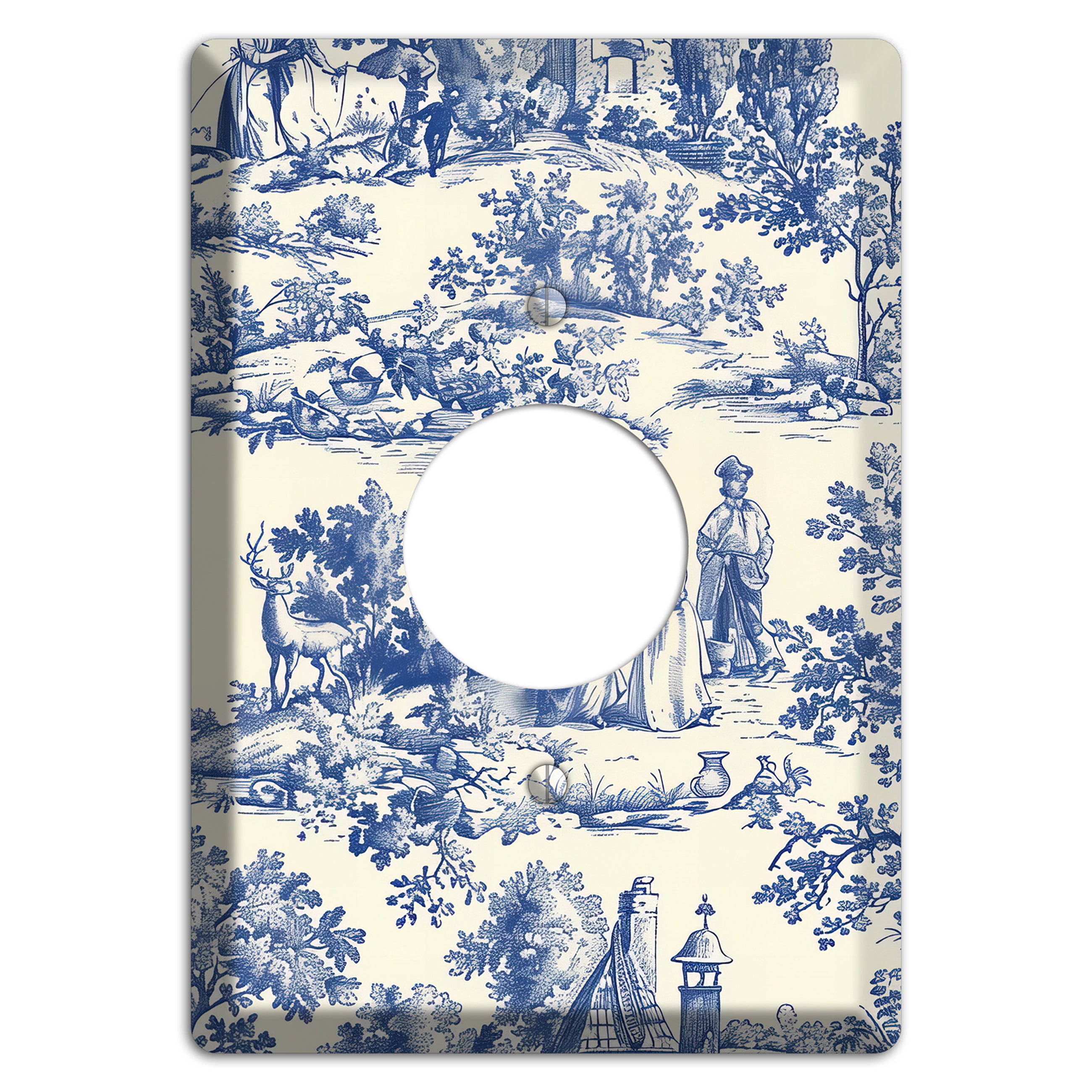 Pastoral Reverie Single Receptacle Wallplate