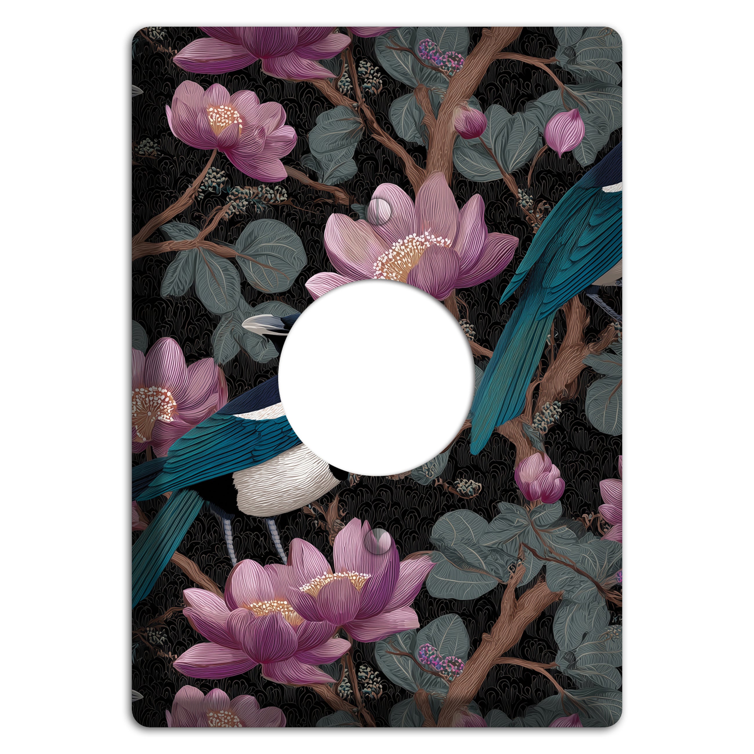 Magpie Moon Garden Single Receptacle Wallplate