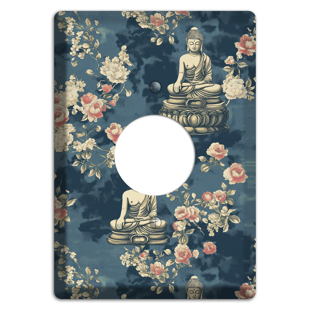 Lotus & Bloom Single Receptacle Wallplate