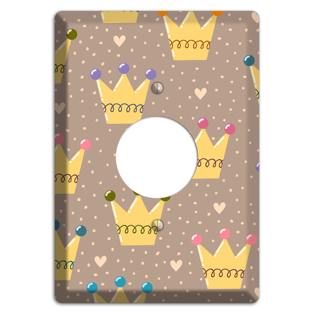 Royal Sprinkles Single Receptacle Wallplate