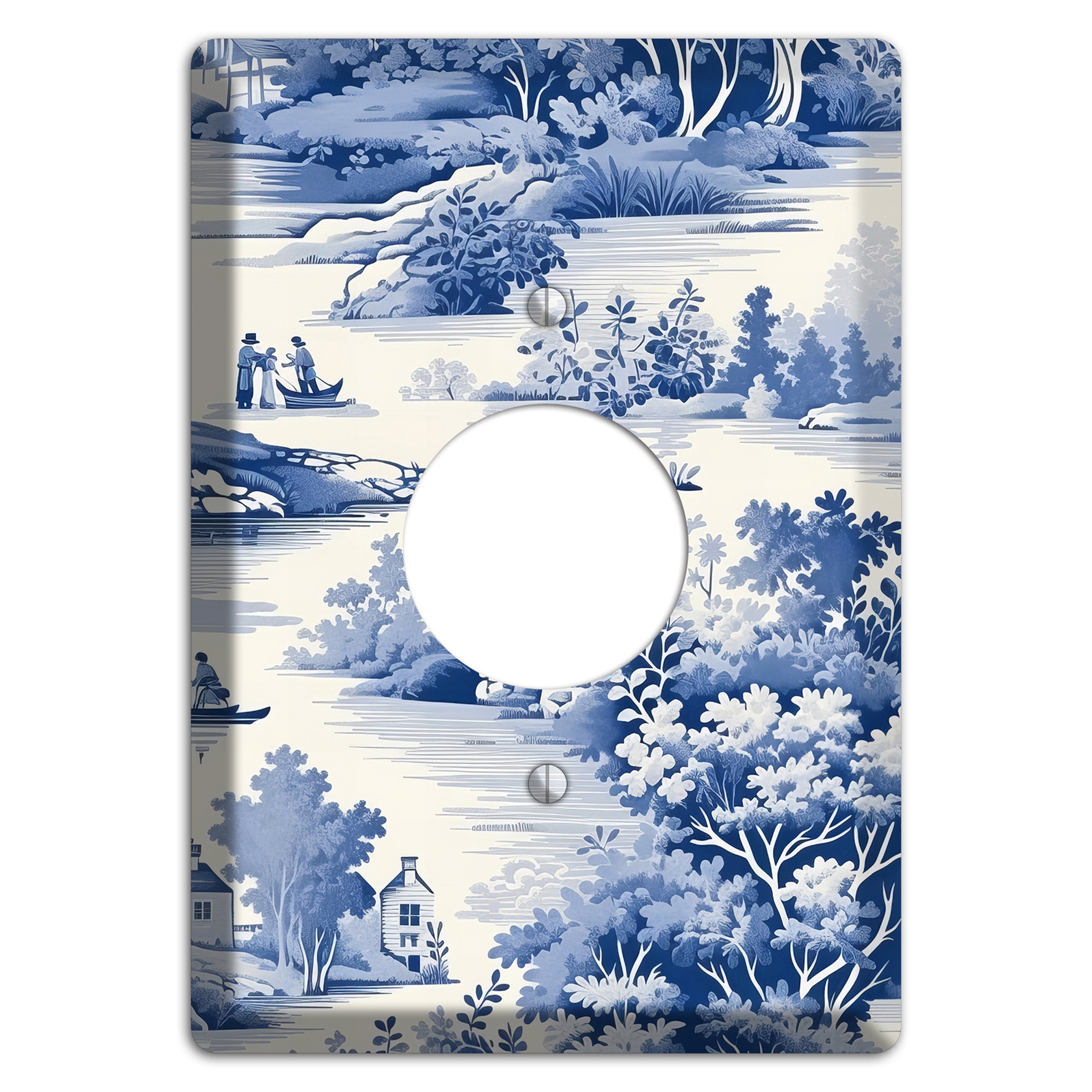 River & Reverie Single Receptacle Wallplate