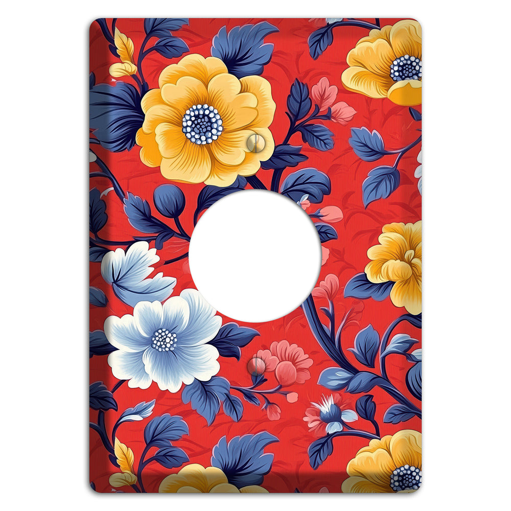 Scarlet Garden Reverie Single Receptacle Wallplate