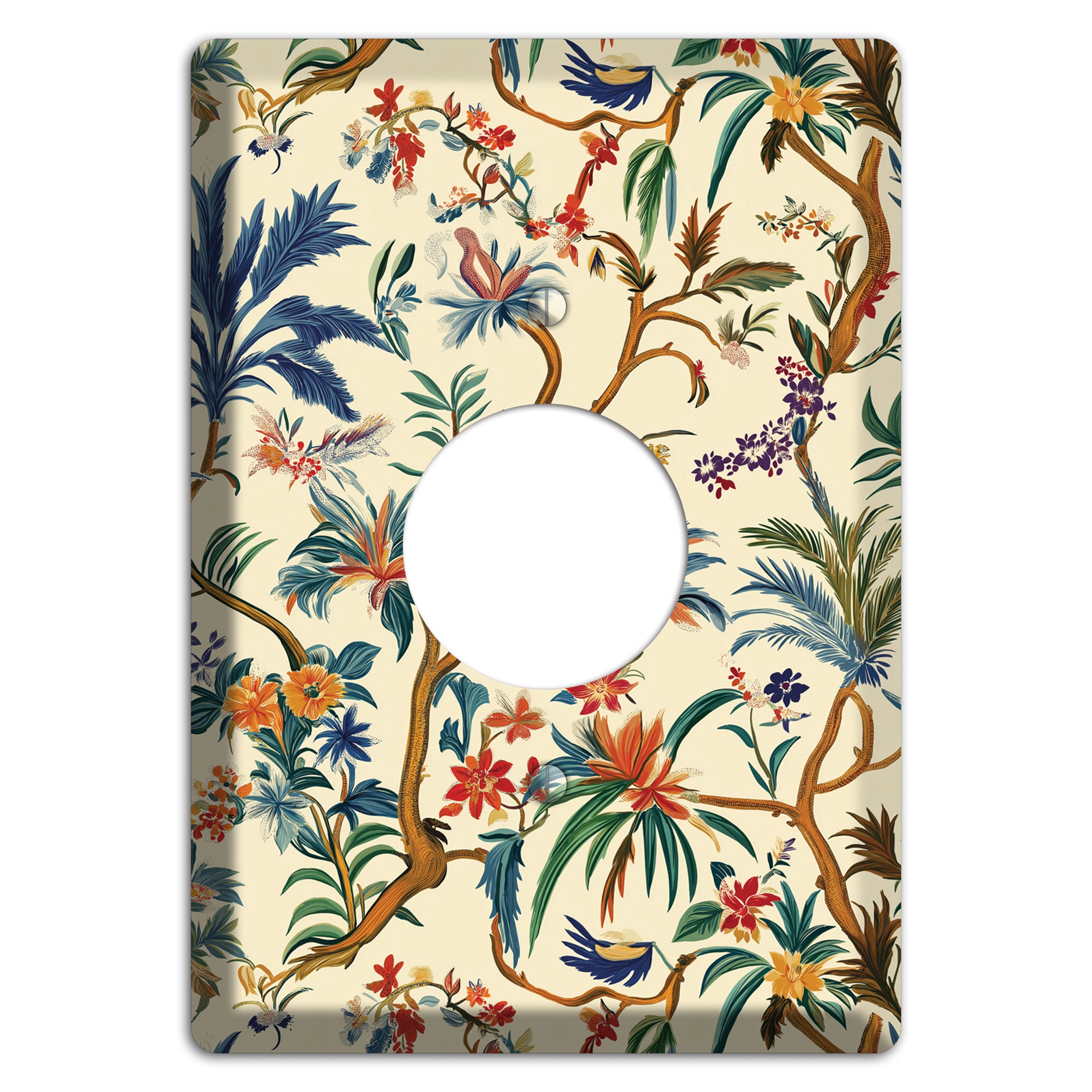 Wandering Canopy Single Receptacle Wallplate