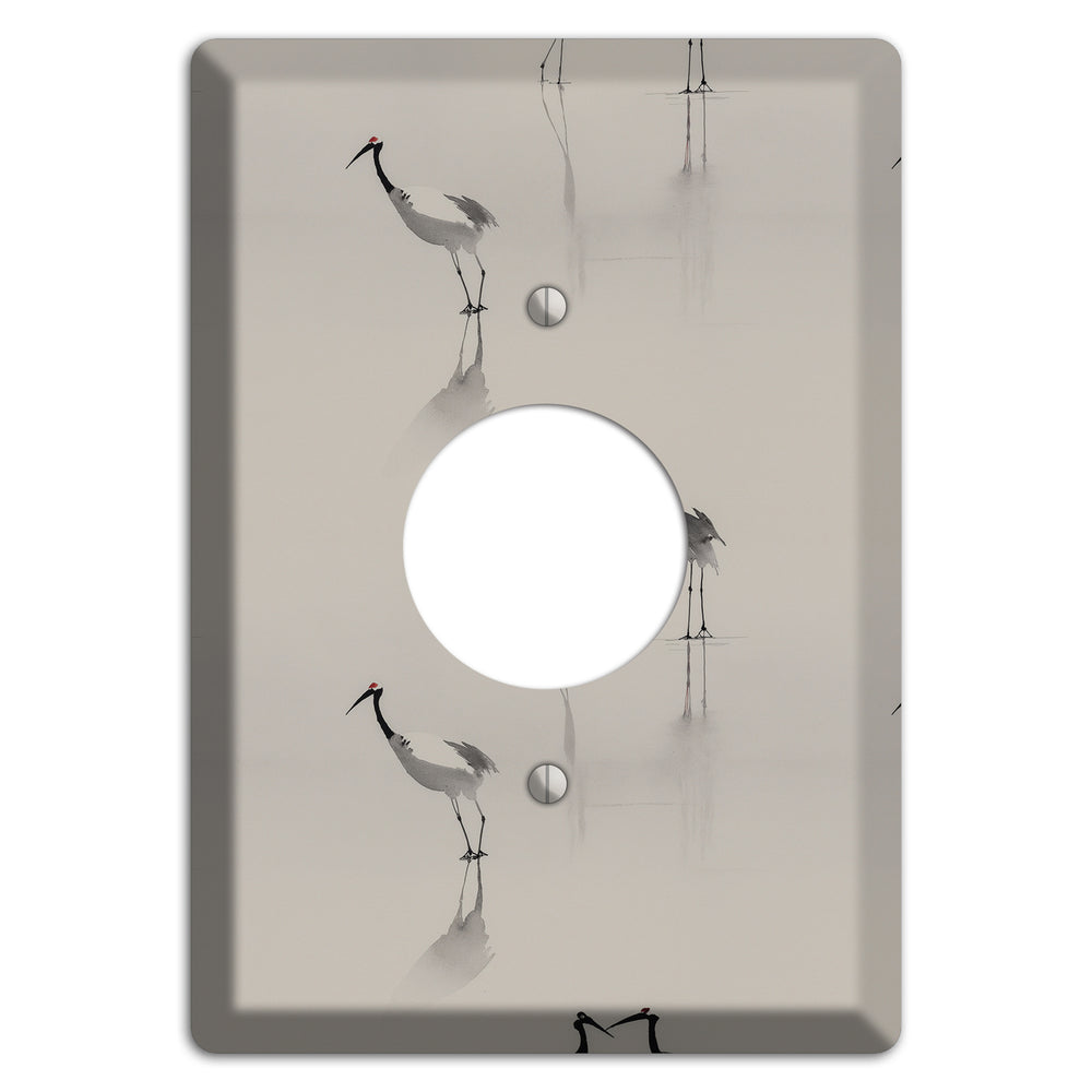 Mist & Mirror Vigil Single Receptacle Wallplate