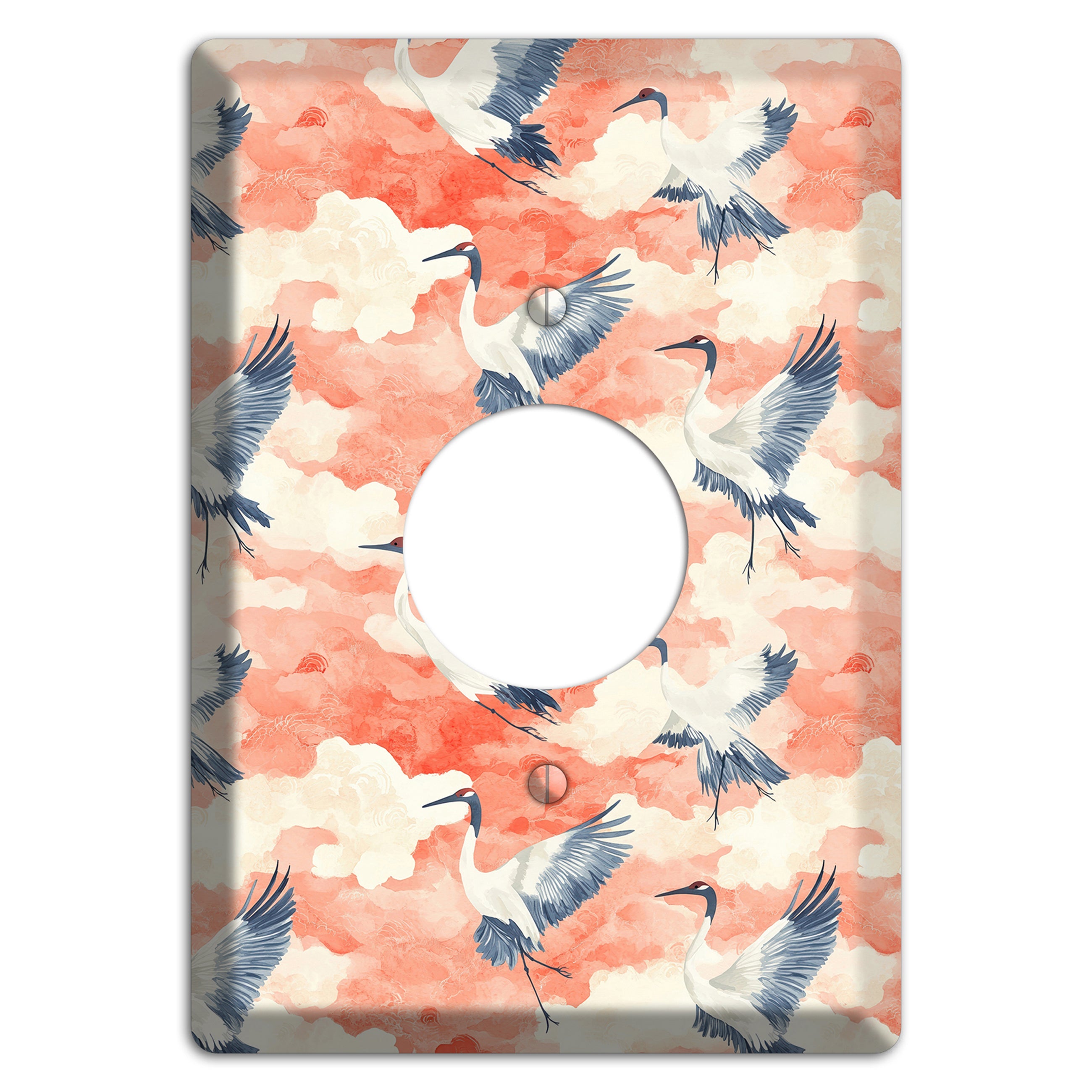 Coral Sky Migration Single Receptacle Wallplate