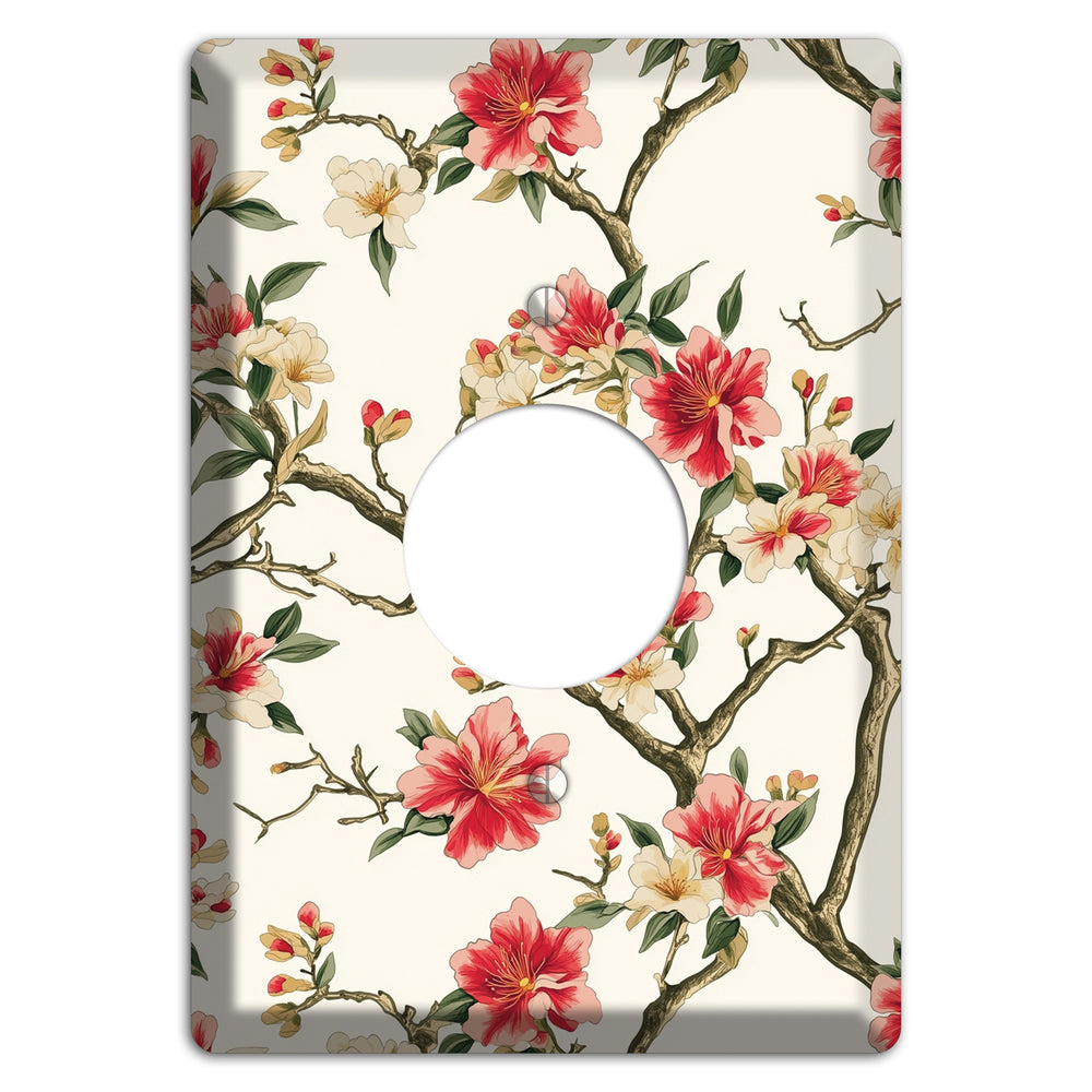 Blossom & Bough Single Receptacle Wallplate
