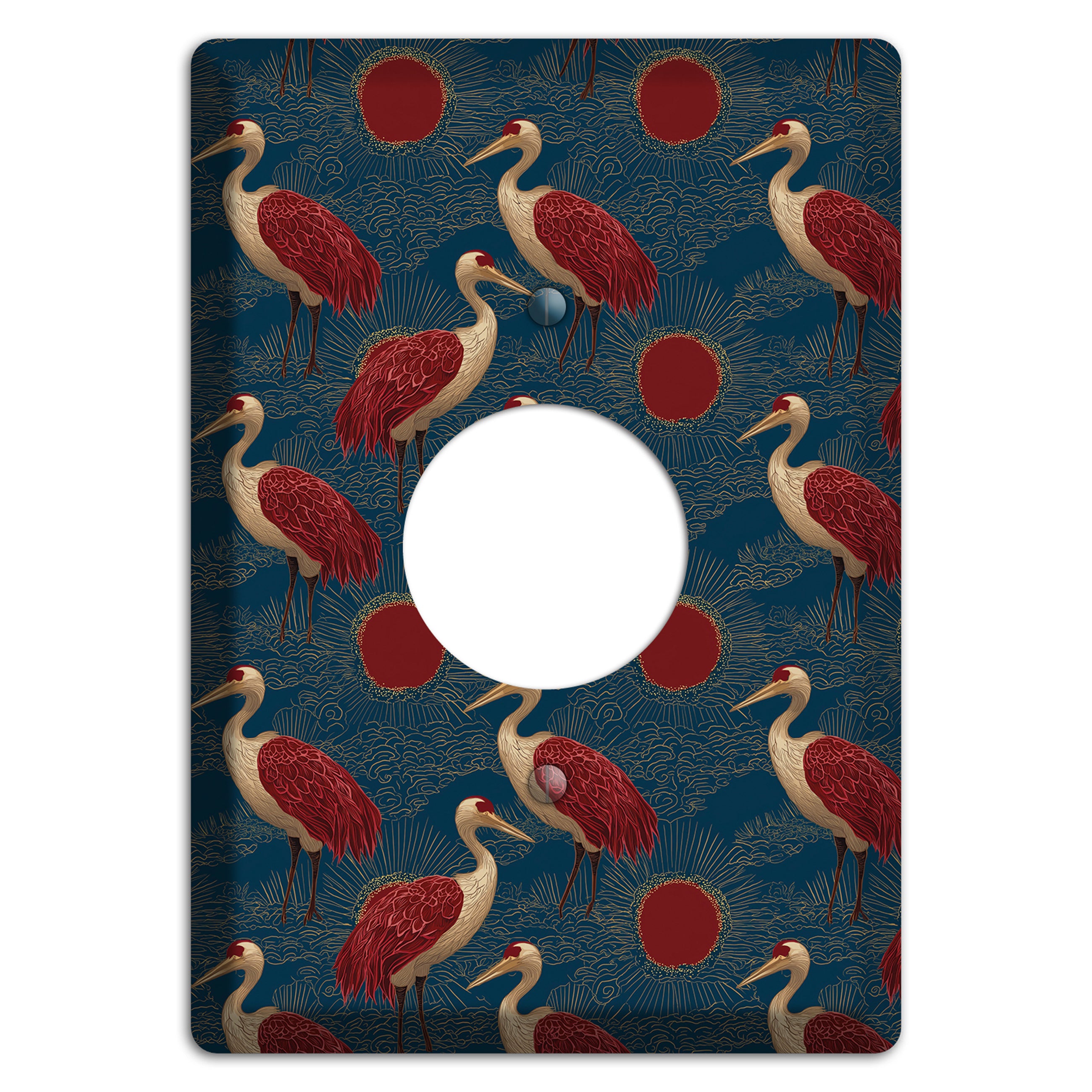 Indigo Sun Vigil Single Receptacle Wallplate