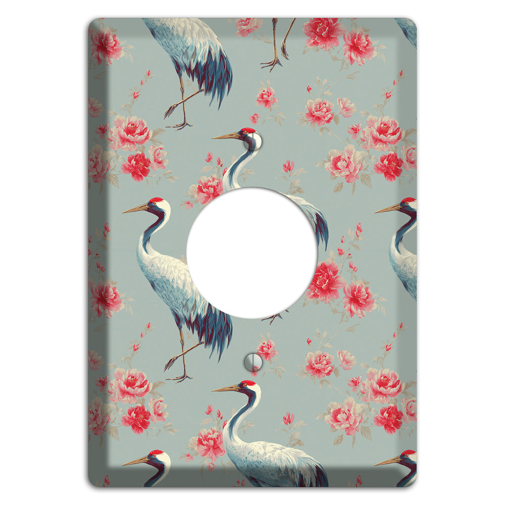 Rose Mist Vigil Single Receptacle Wallplate