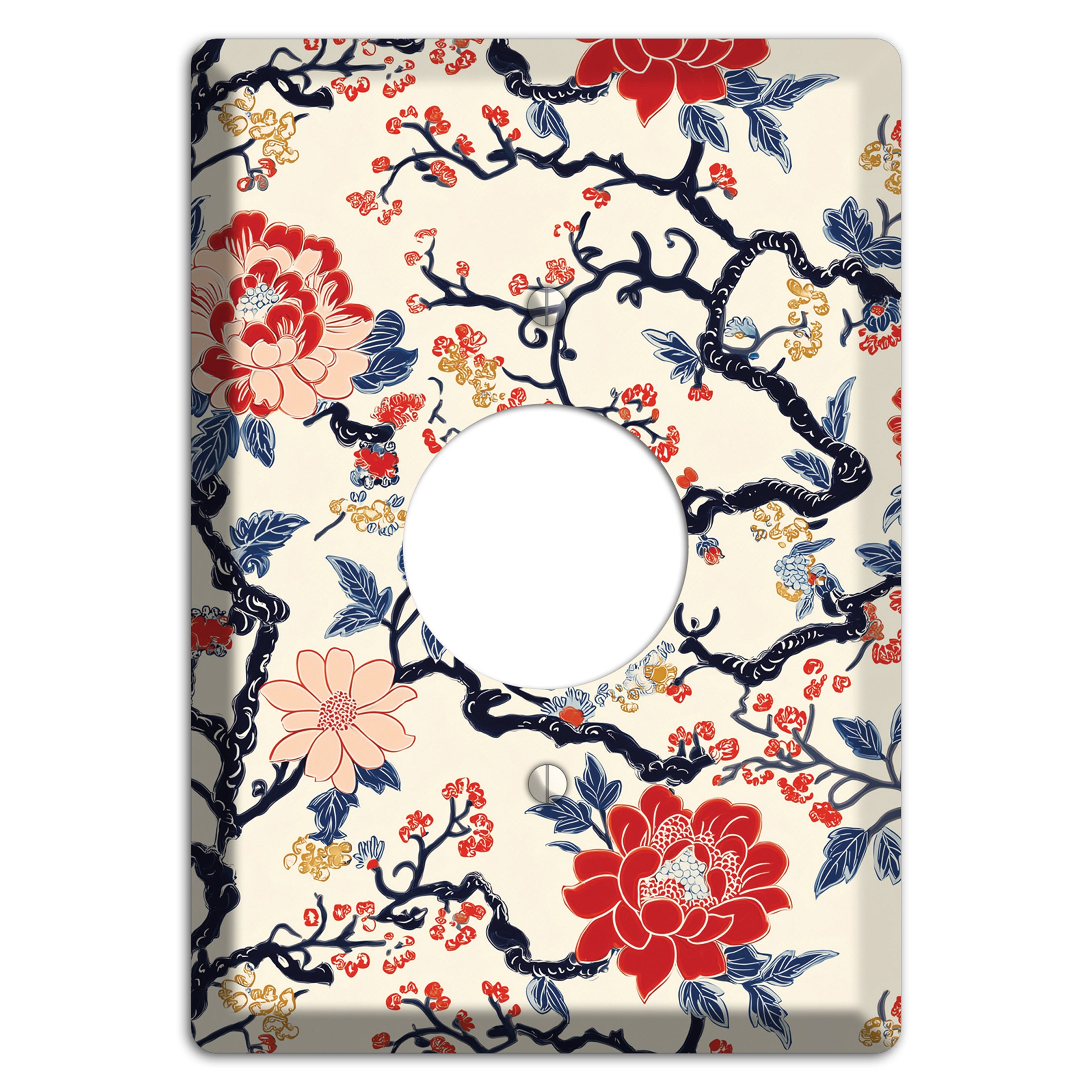 Crimson Branch Reverie Single Receptacle Wallplate
