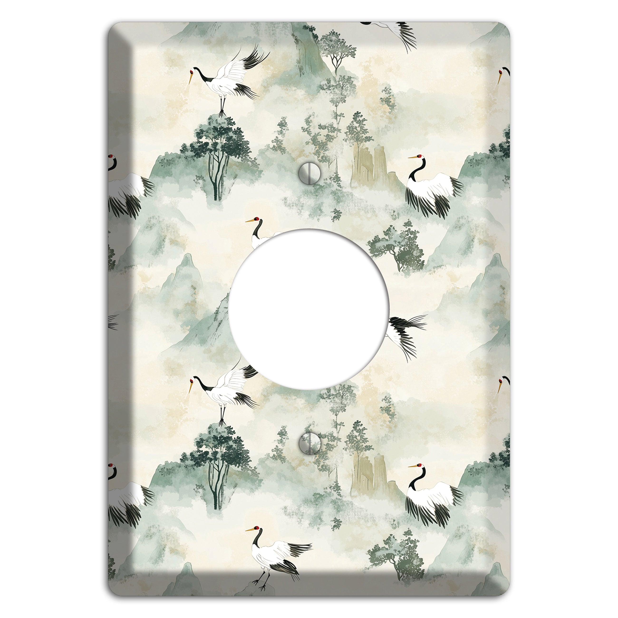 Jade Mountain Passage Single Receptacle Wallplate