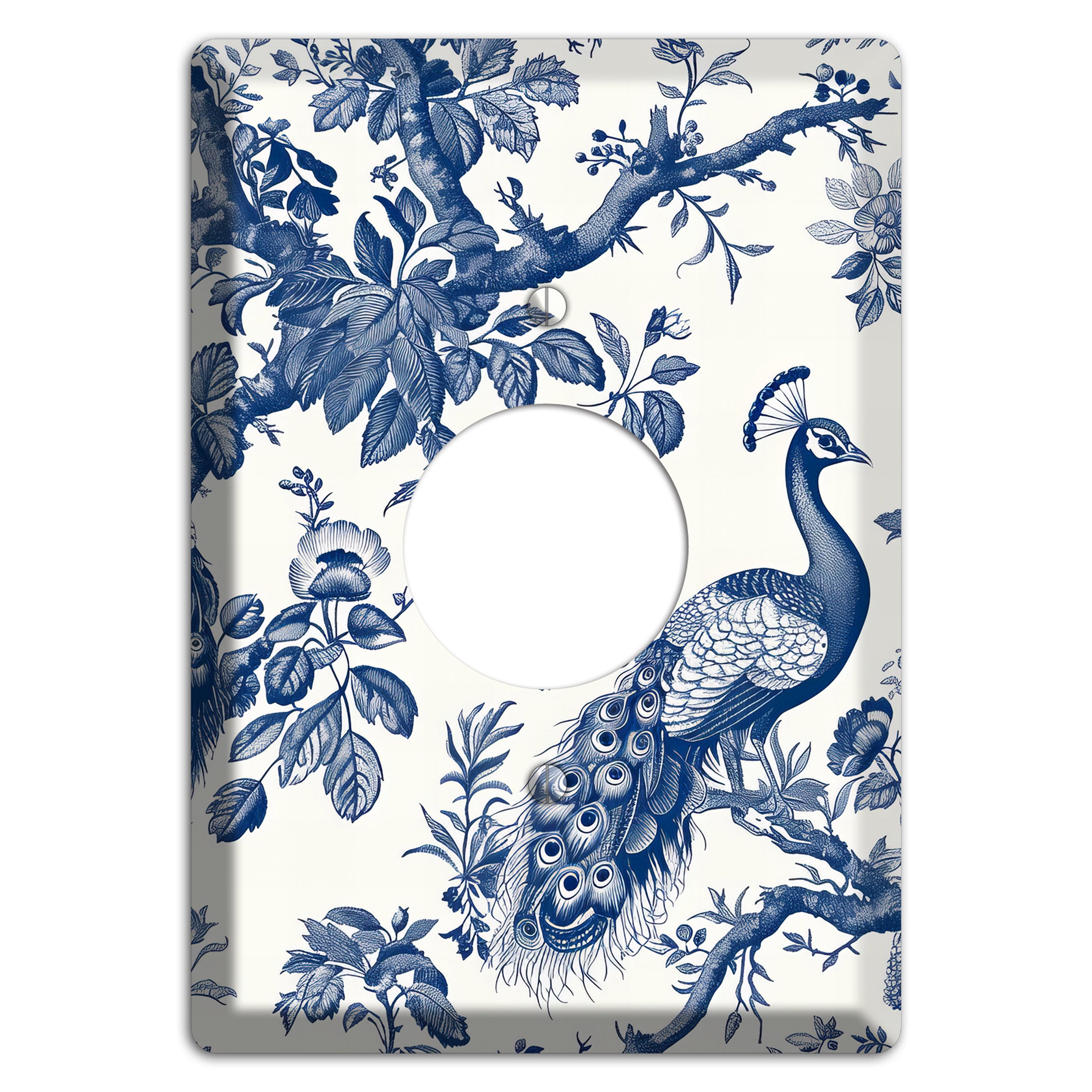 Peacock & Branch Single Receptacle Wallplate