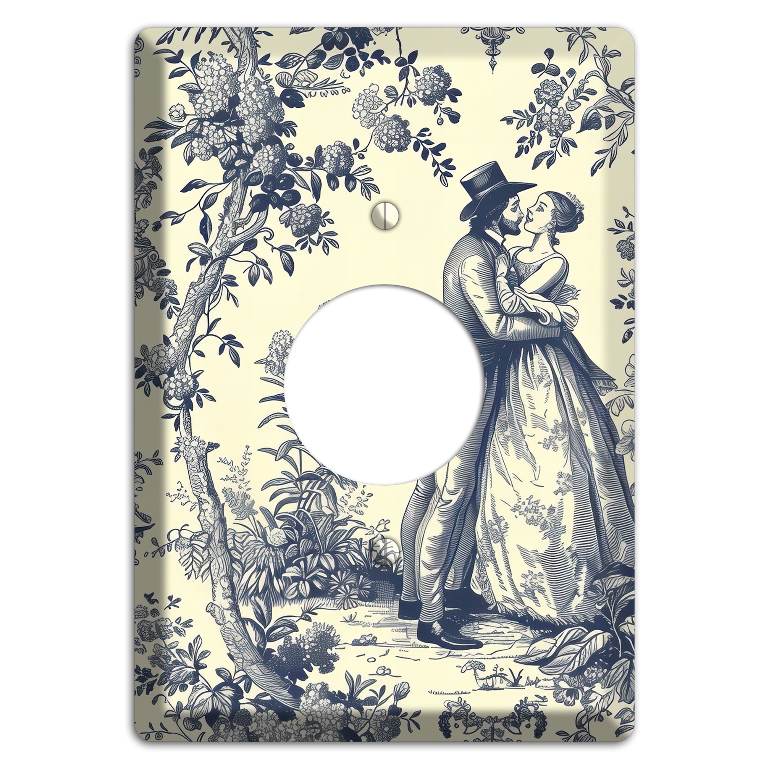 Garden Tryst Single Receptacle Wallplate