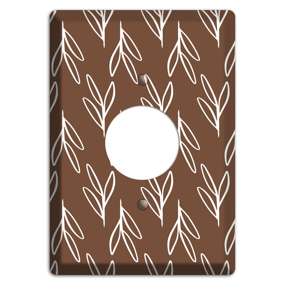 Wheat & Shadow Single Receptacle Wallplate