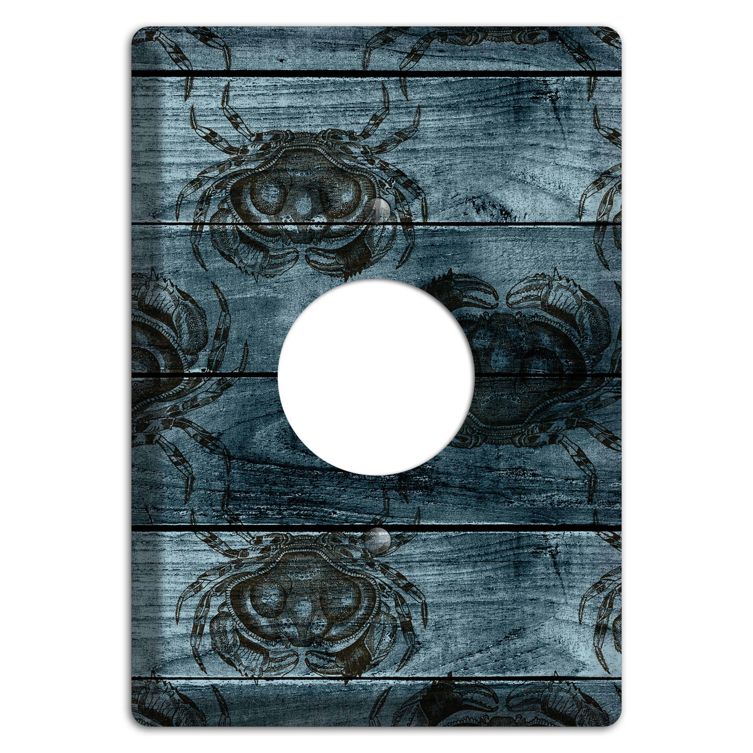 Crabby Waters Single Receptacle Wallplate