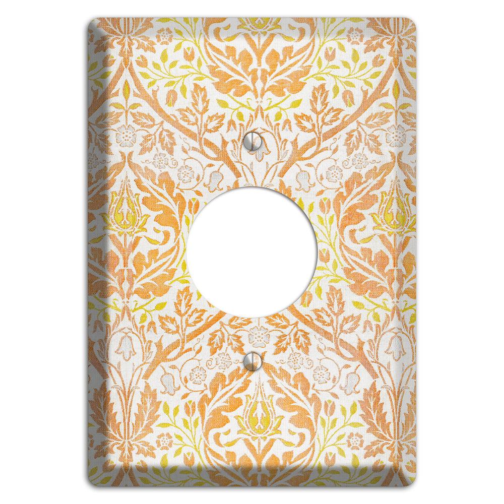Citrus Tapestry Single Receptacle Wallplate