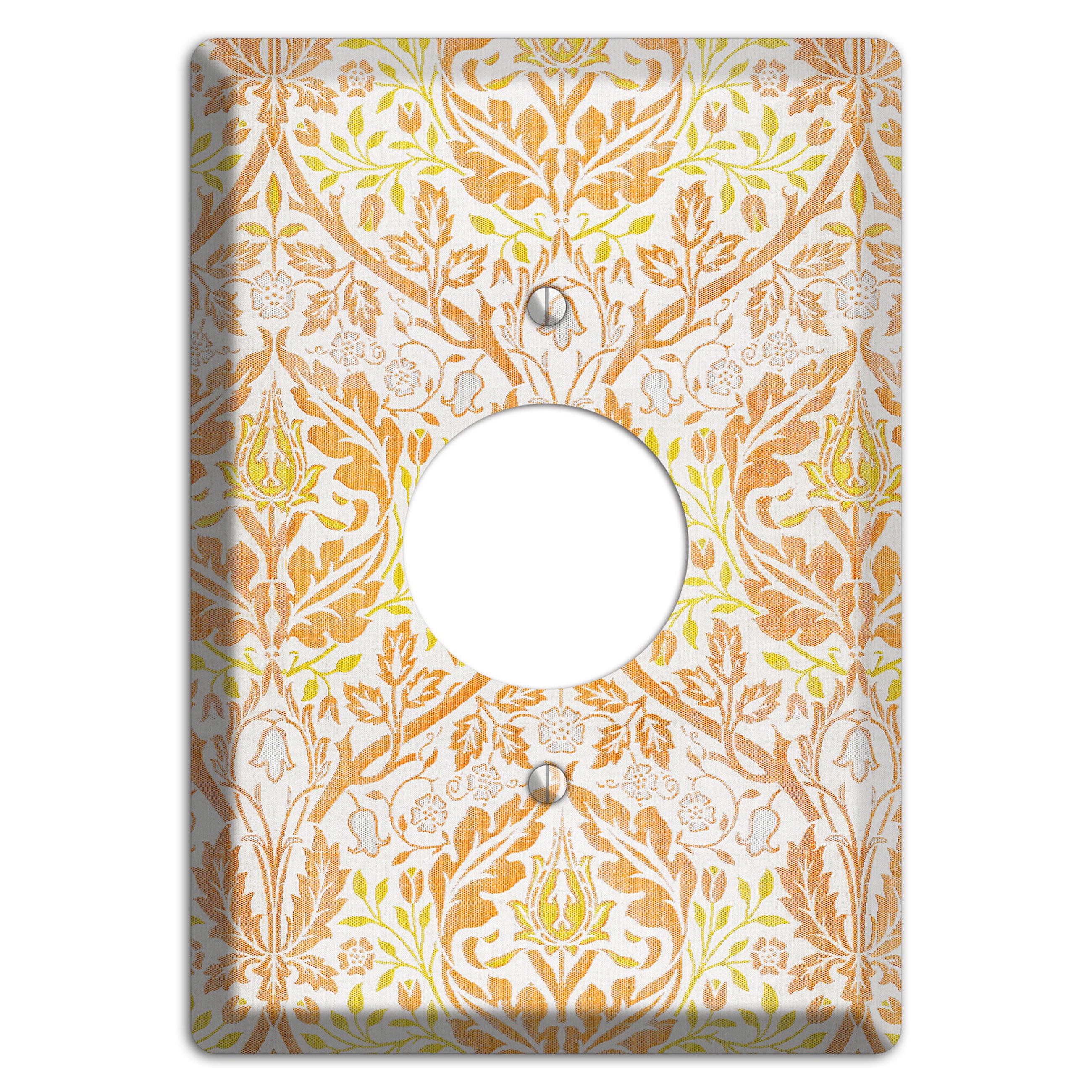 Citrus Tapestry Single Receptacle Wallplate
