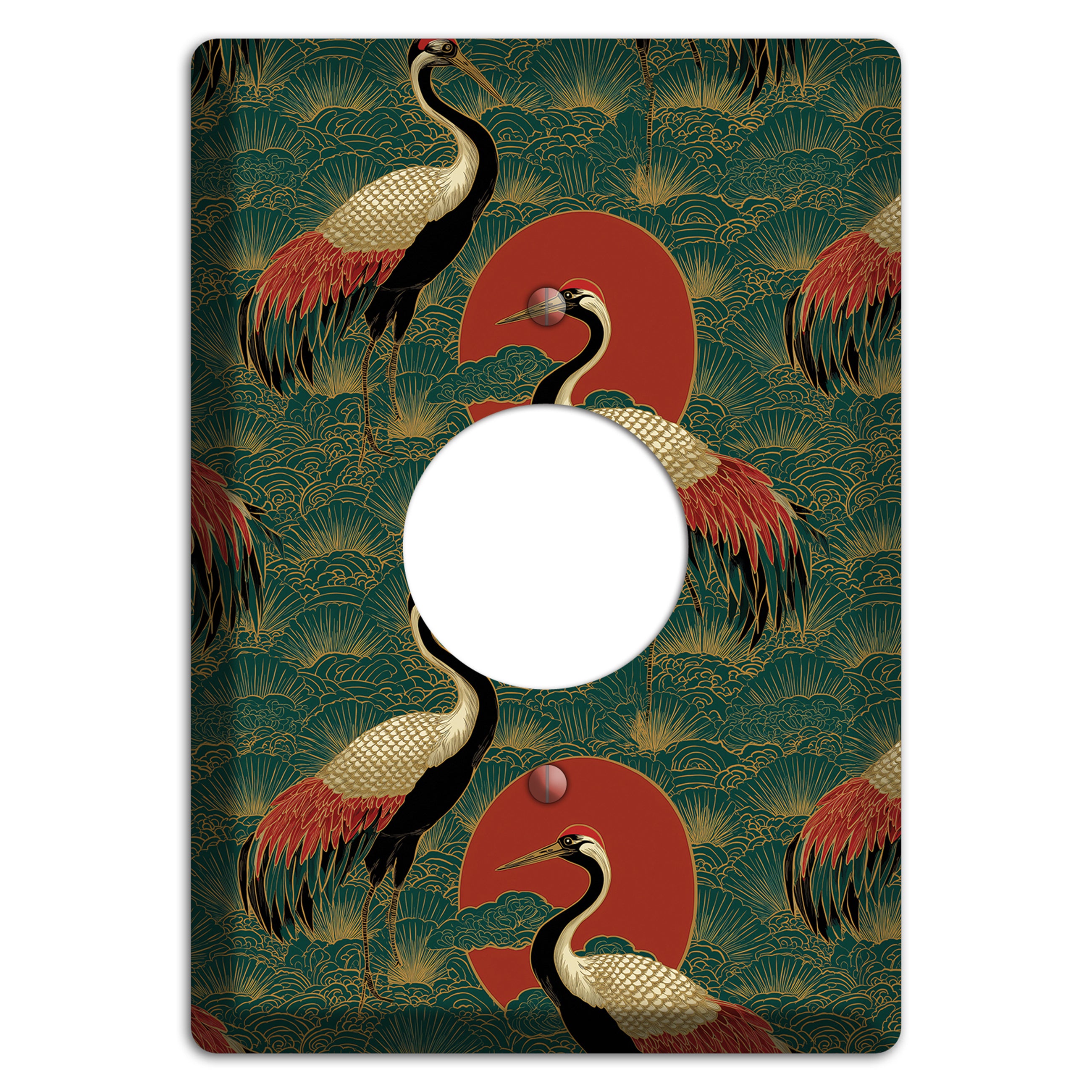 Jade Sun Sentinels Single Receptacle Wallplate