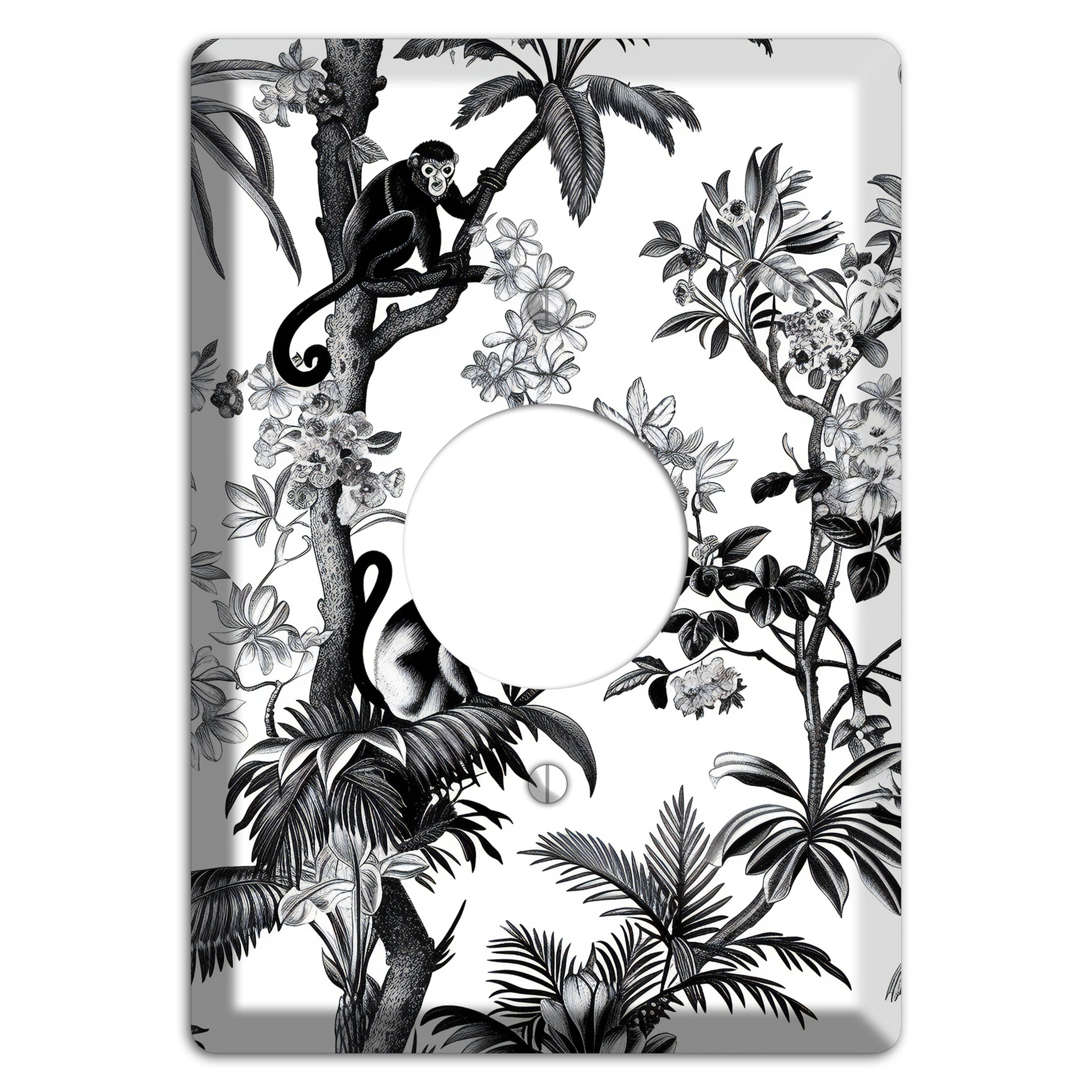 Canopy & Curl Single Receptacle Wallplate
