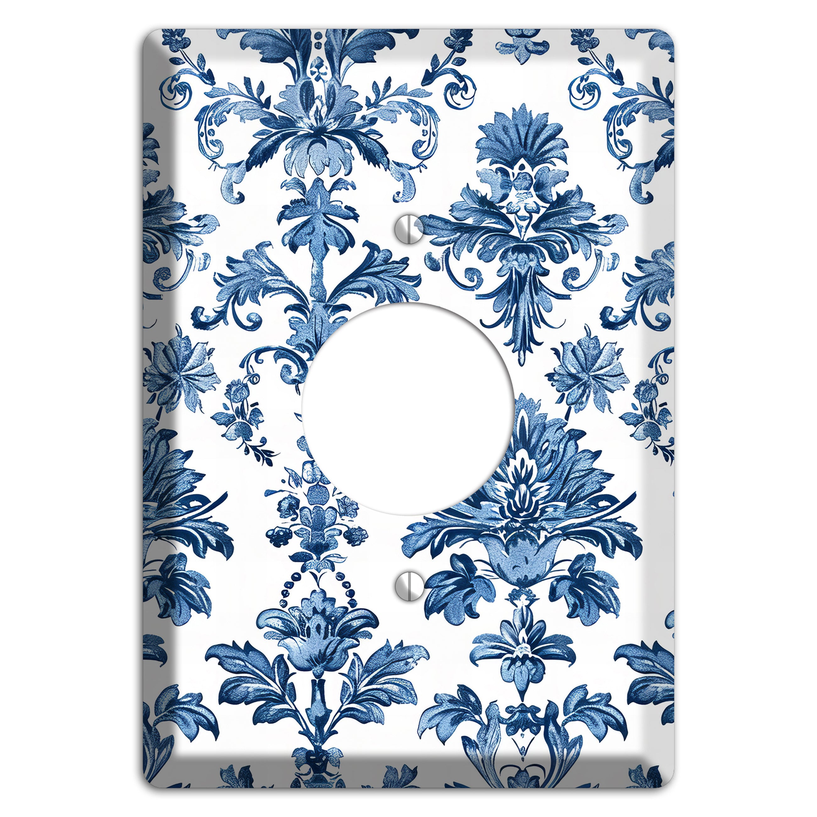 Damask Reverie Single Receptacle Wallplate