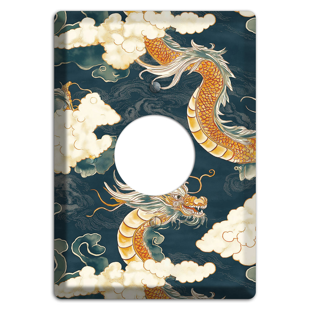 Celestial Serpent Sky Single Receptacle Wallplate