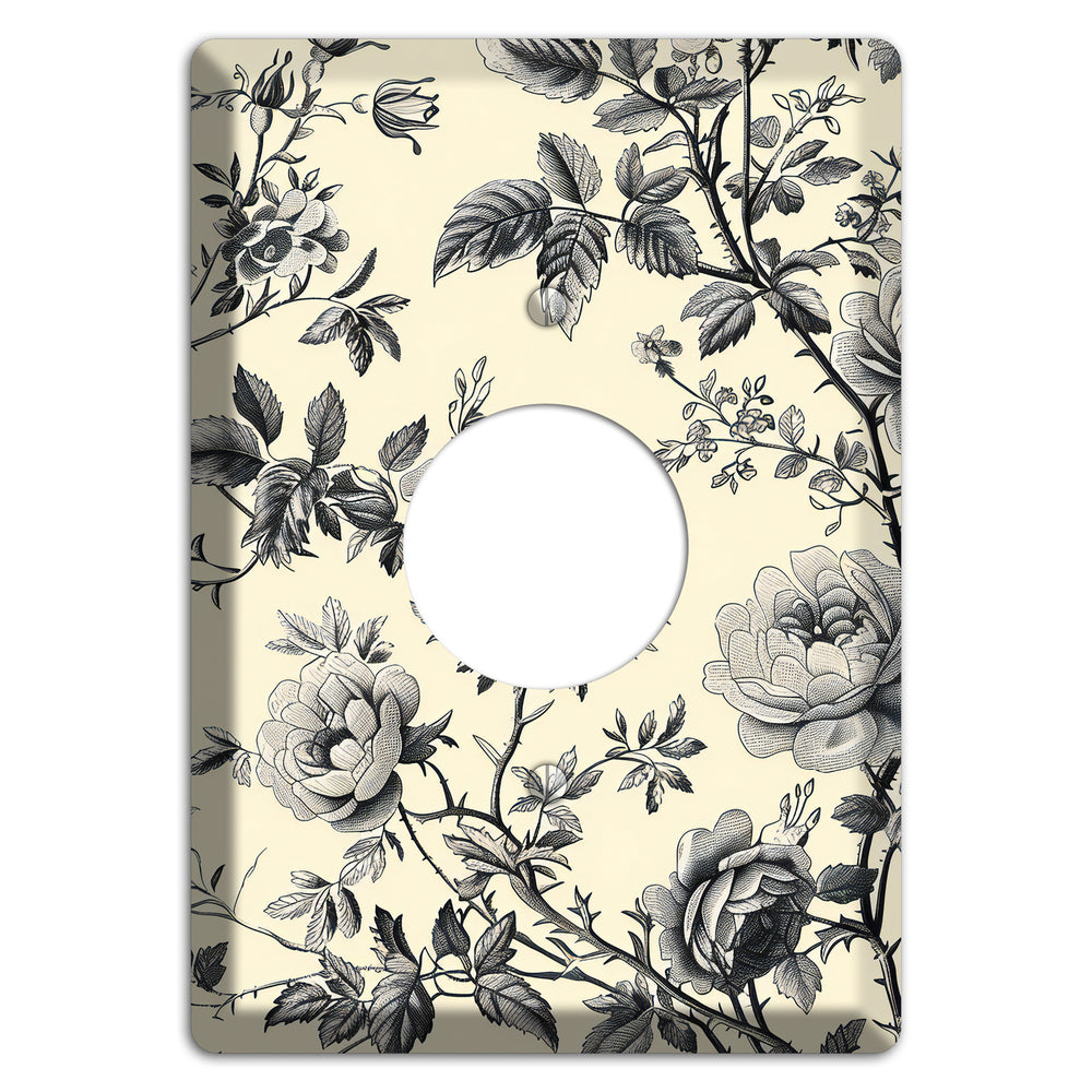 Thorned Reverie Single Receptacle Wallplate