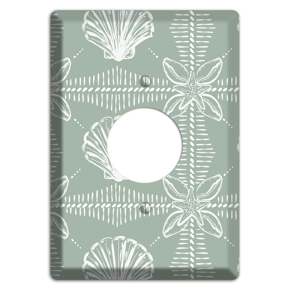 Sage Tide Relics Single Receptacle Wallplate