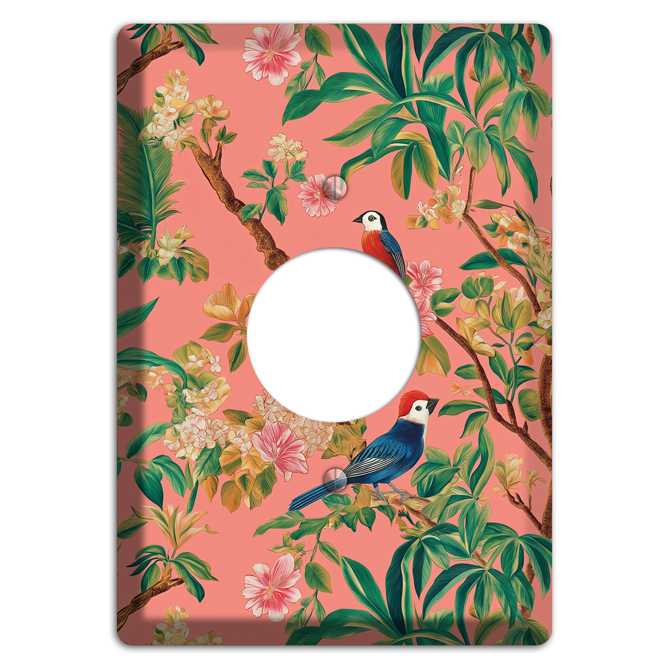 Coral Garden Reverie Single Receptacle Wallplate