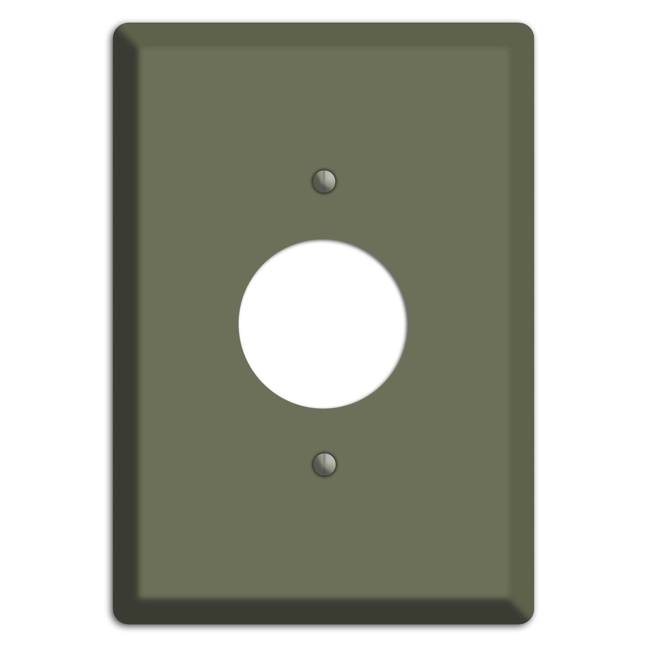 Baxter Eucalyptus Single Receptacle Wallplate
