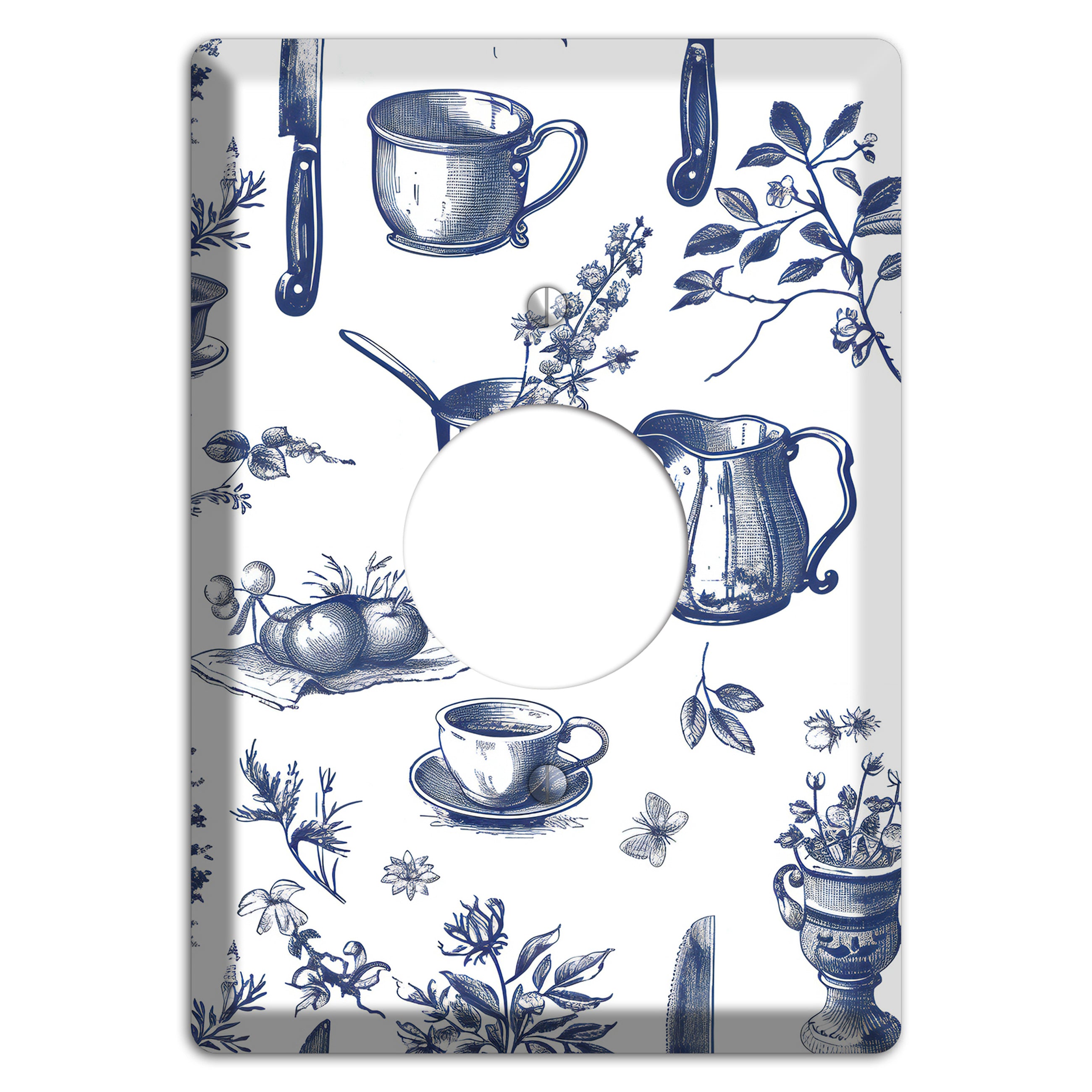Pantry & Petal Single Receptacle Wallplate