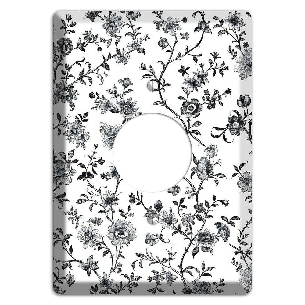 Ink & Ivory Thicket Single Receptacle Wallplate