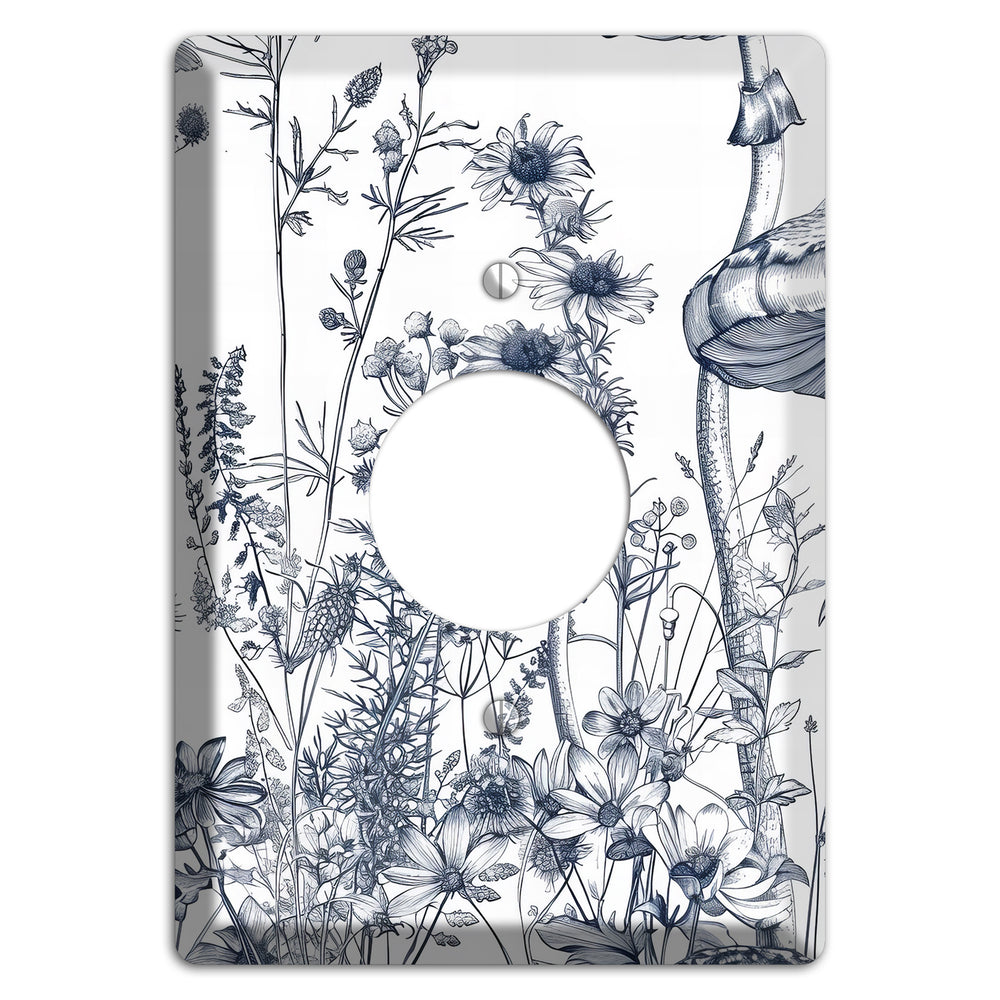 Forager's Meadow Spell Single Receptacle Wallplate
