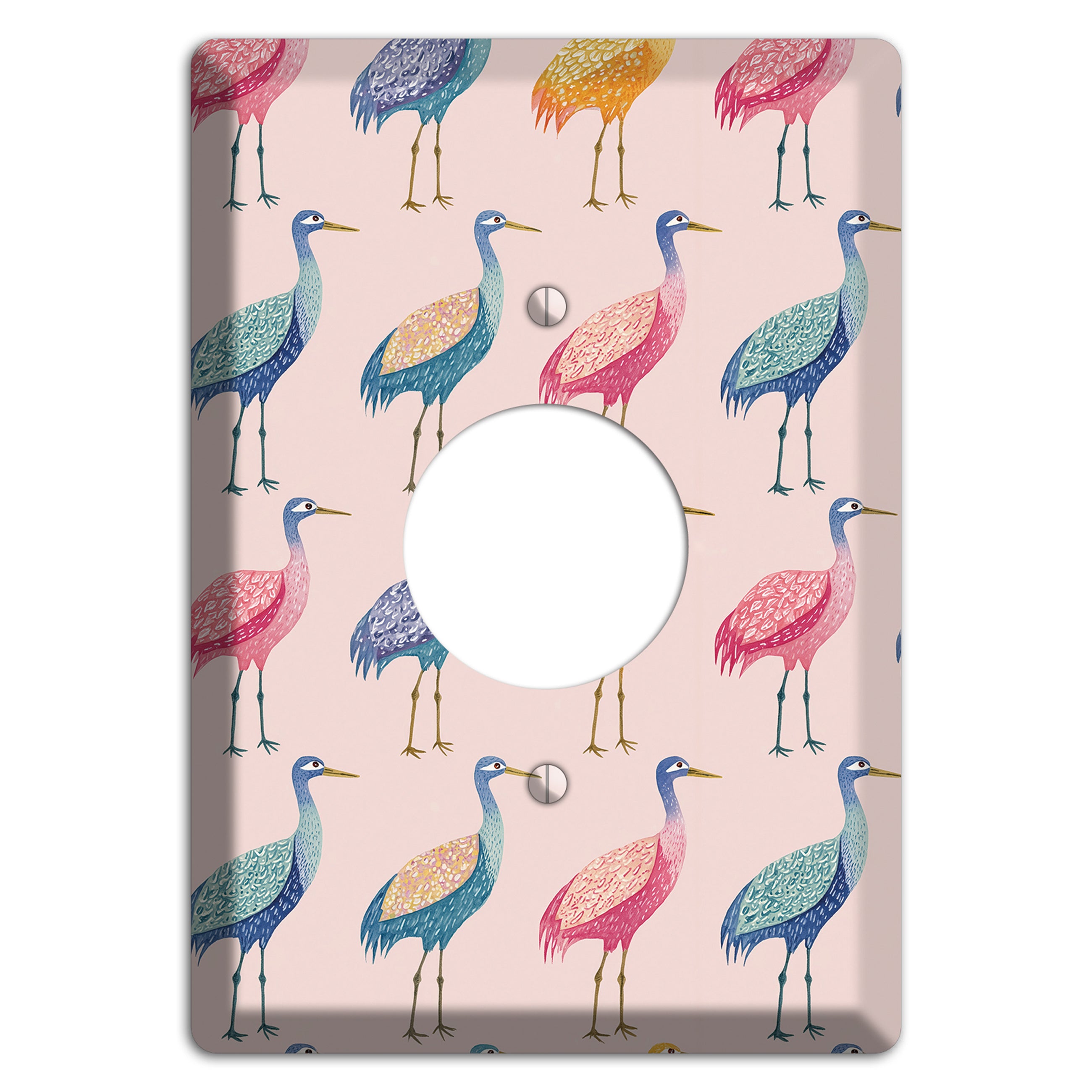 Rainbow Marsh Parade Single Receptacle Wallplate