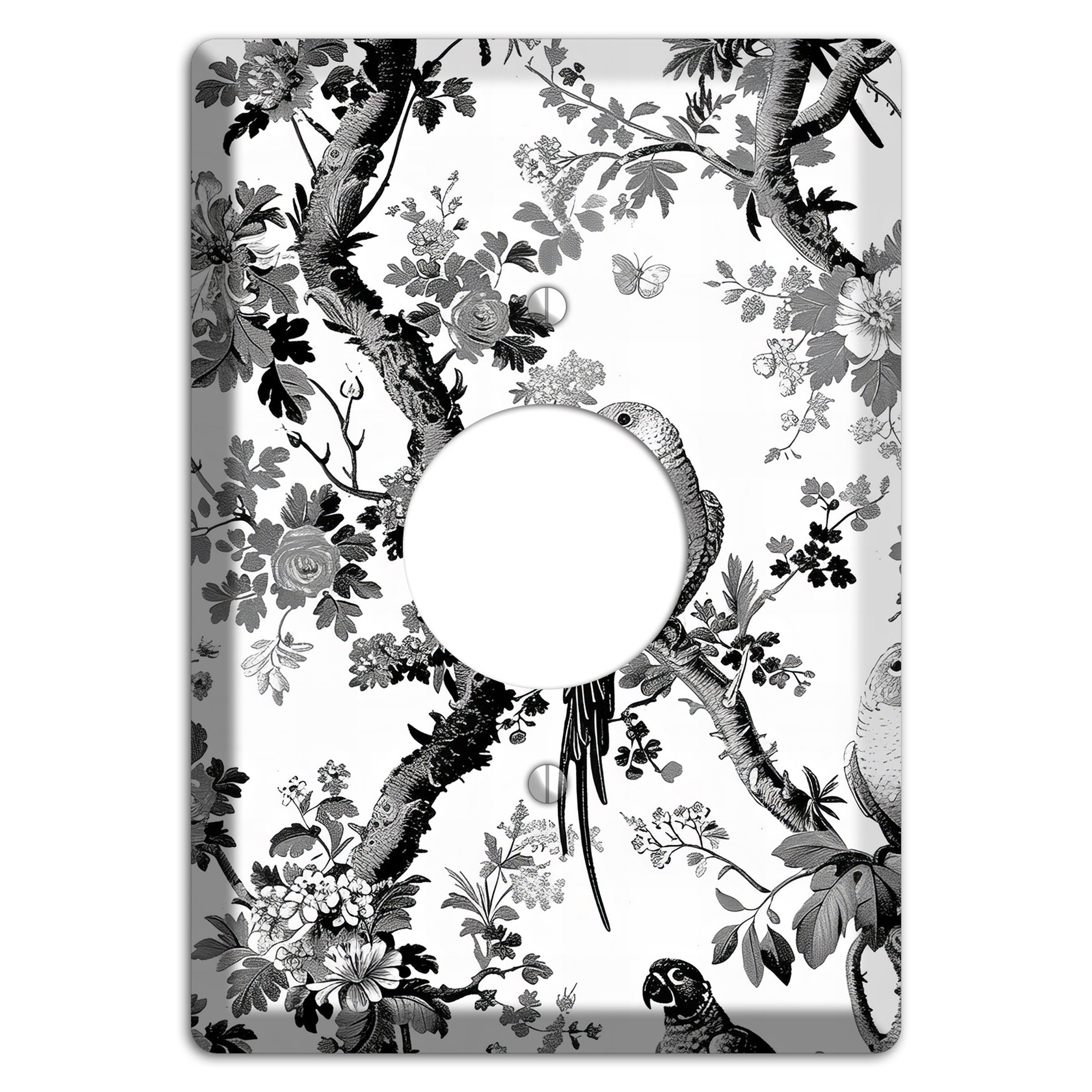 Parlor of Parrots Single Receptacle Wallplate