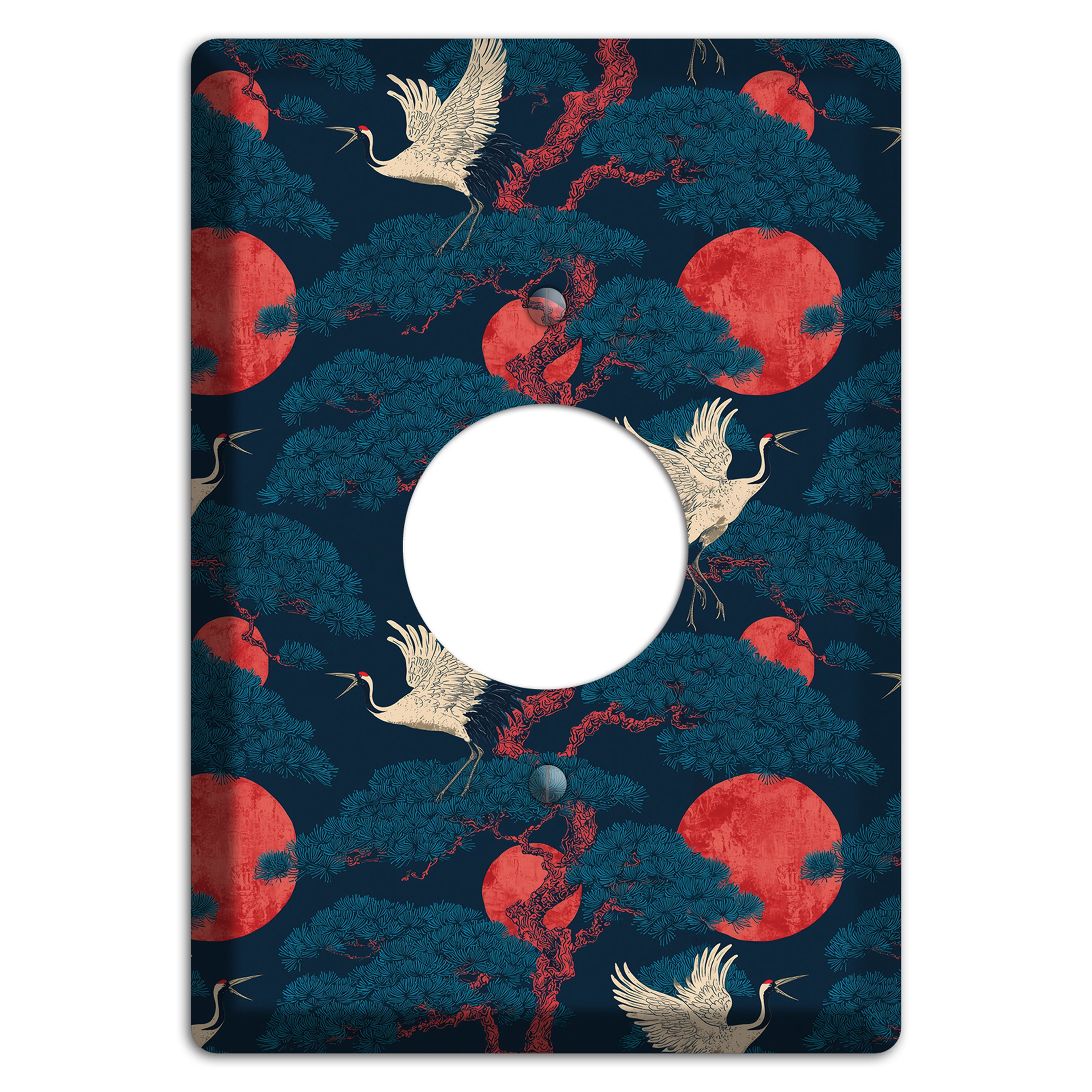 Cobalt Moon Passage Single Receptacle Wallplate