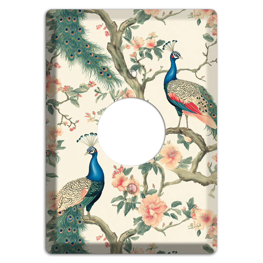 Imperial Plumage Garden Single Receptacle Wallplate