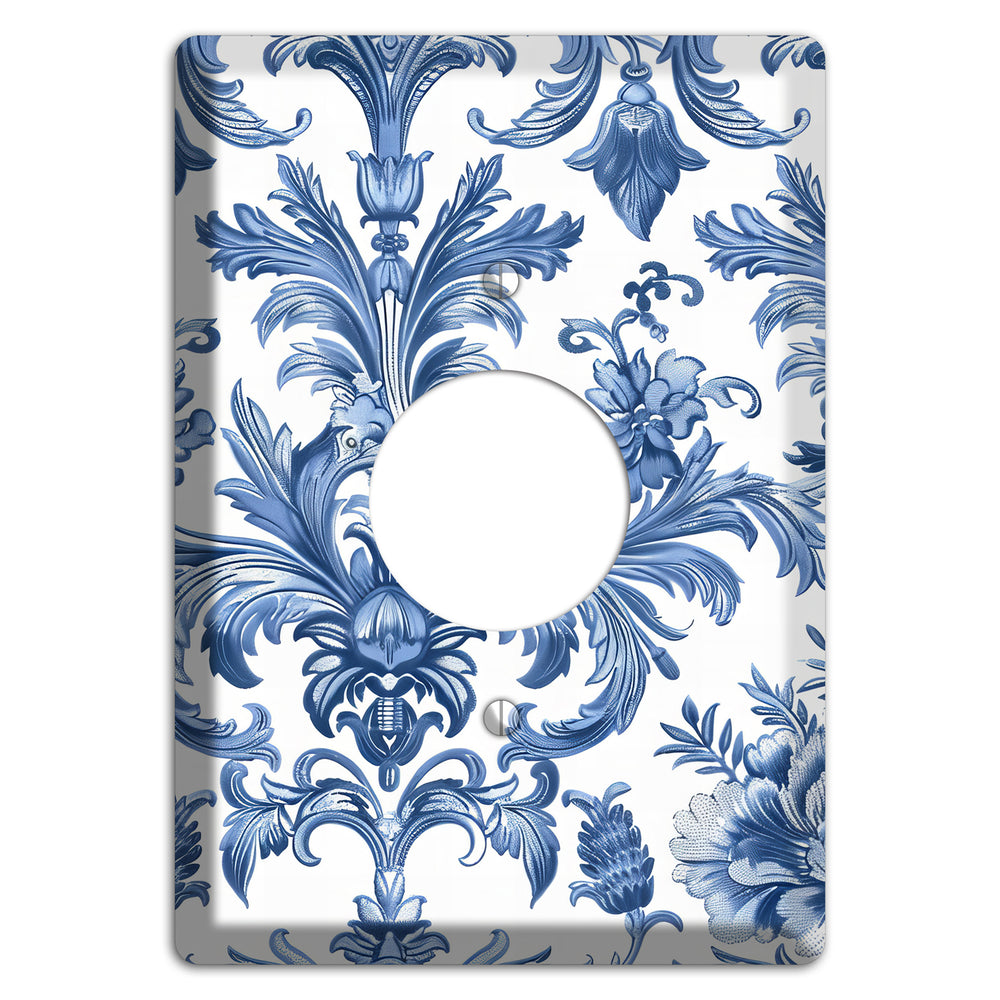 Porcelain Garden Reverie Single Receptacle Wallplate