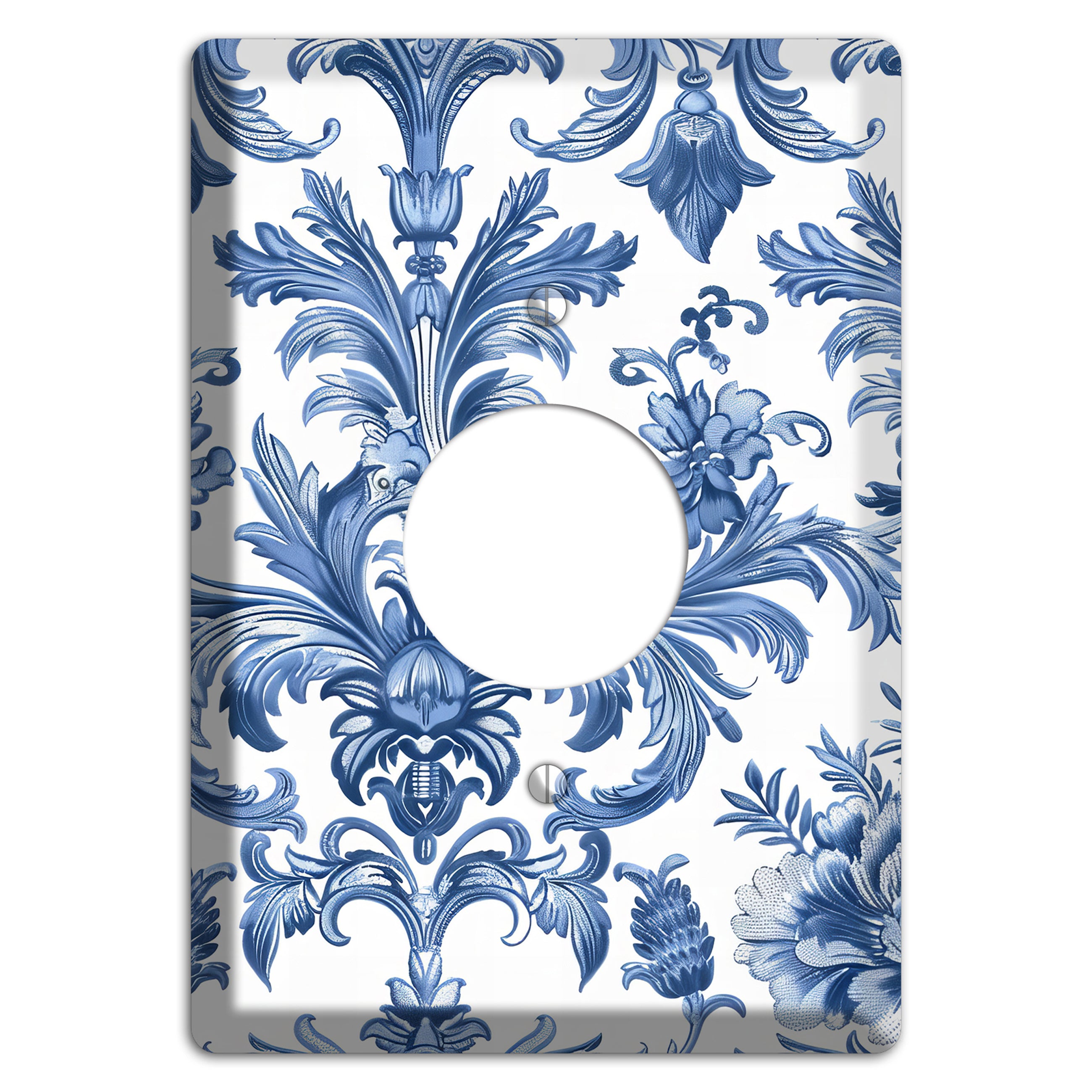 Porcelain Garden Reverie Single Receptacle Wallplate