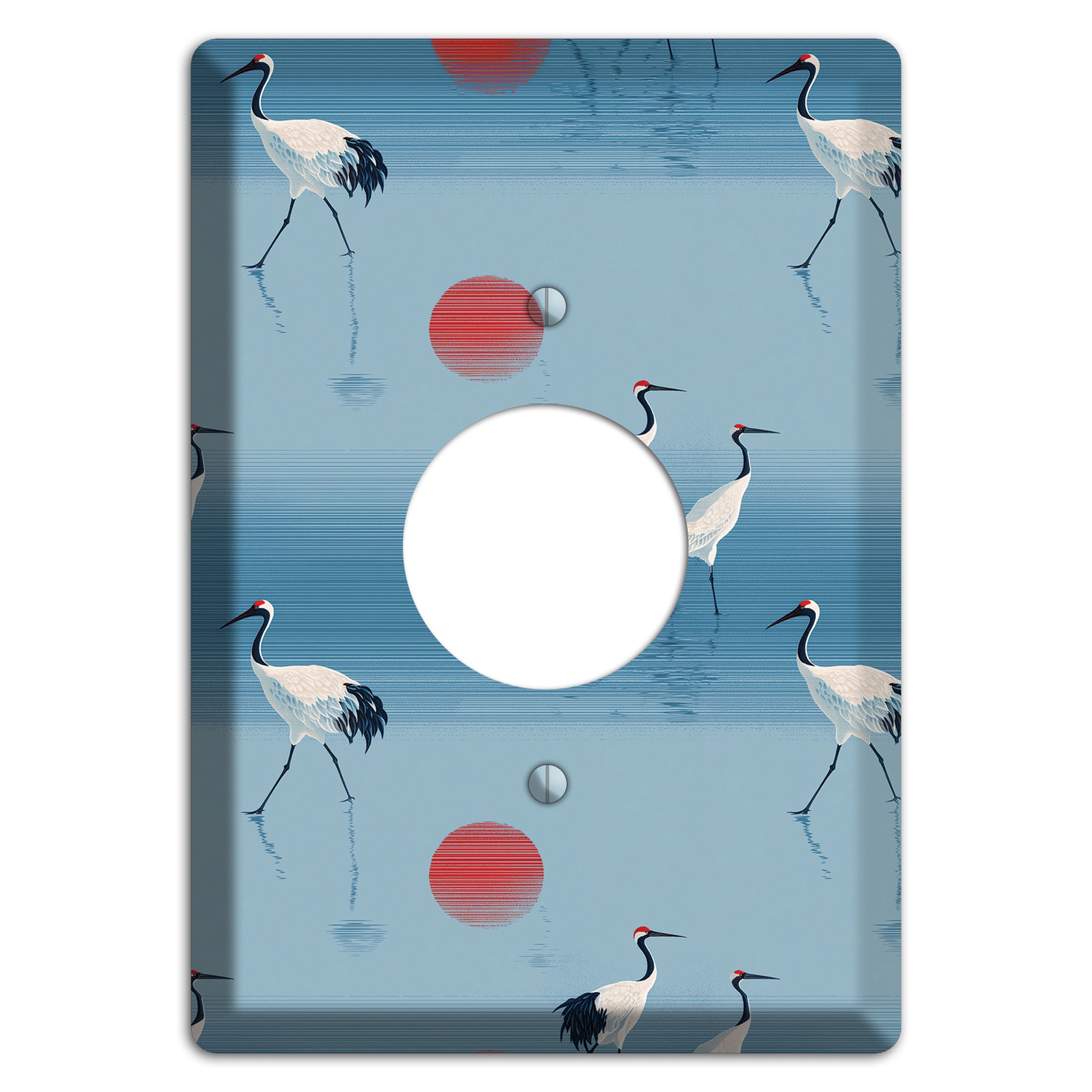 Scarlet Sun Shallows Single Receptacle Wallplate